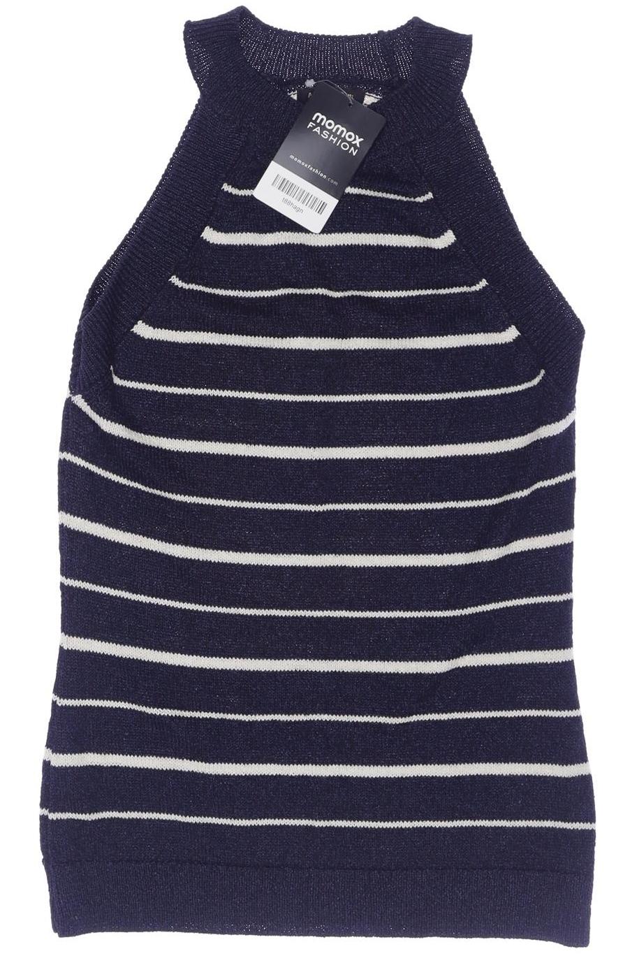 

Massimo Dutti Damen Top, marineblau, Gr. 34