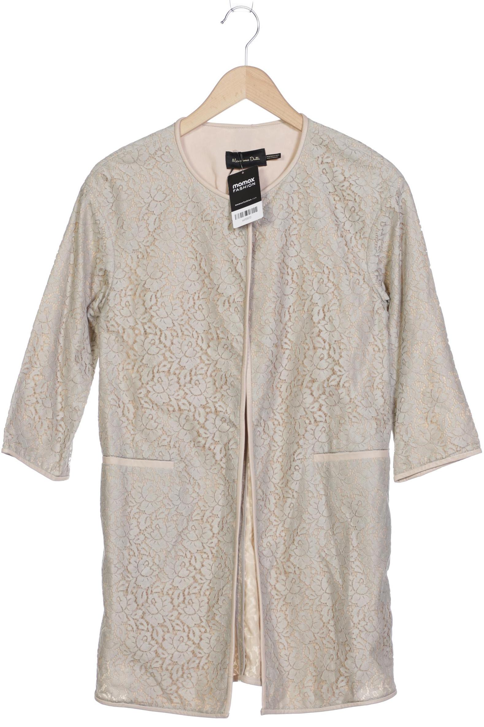 

Massimo Dutti Damen Mantel, blau, Gr. 36