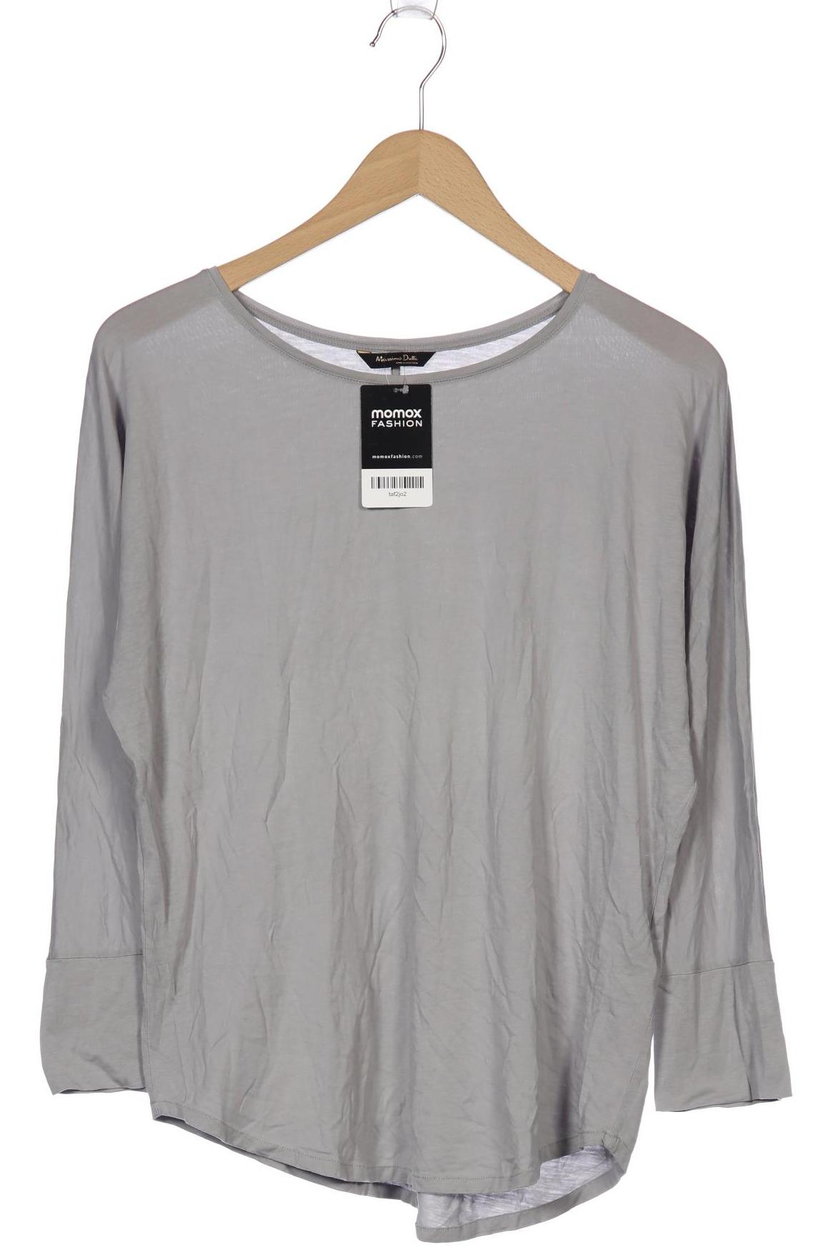 

Massimo Dutti Damen Langarmshirt, grau