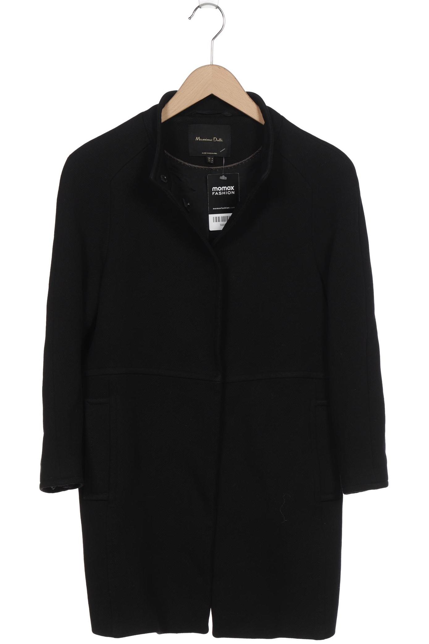 

Massimo Dutti Damen Mantel, schwarz