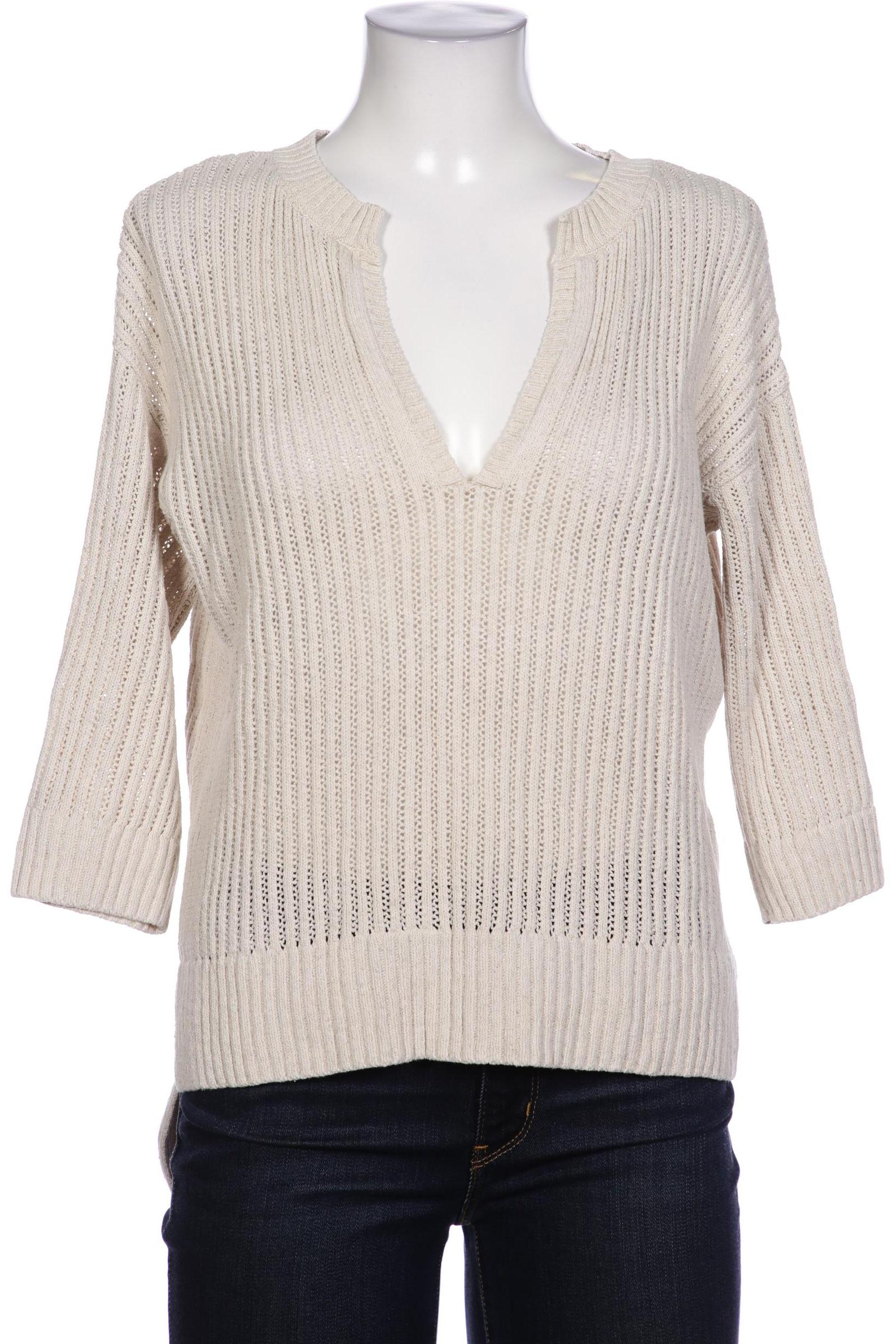 

Massimo Dutti Damen Pullover, cremeweiß, Gr. 36