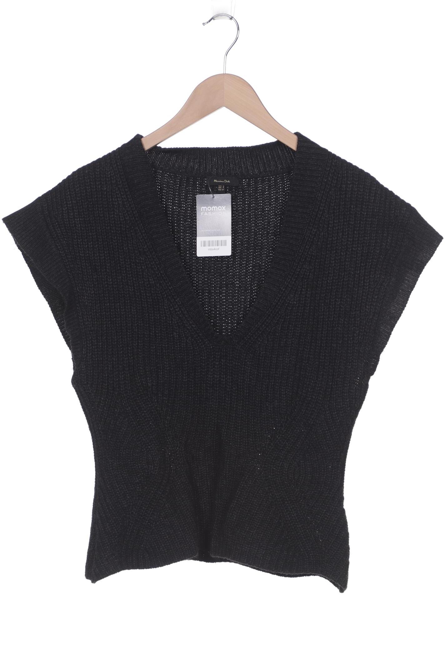 

Massimo Dutti Damen Pullover, schwarz, Gr. 36
