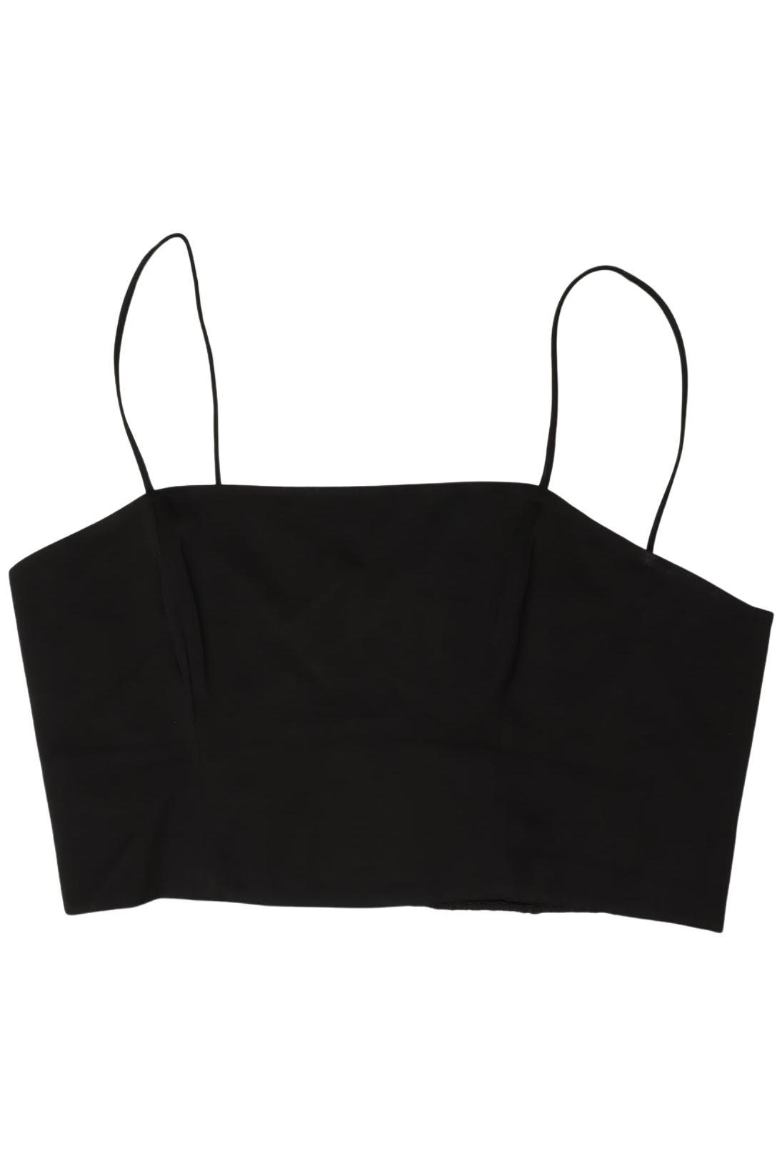 

Massimo Dutti Damen Top, schwarz, Gr. 42