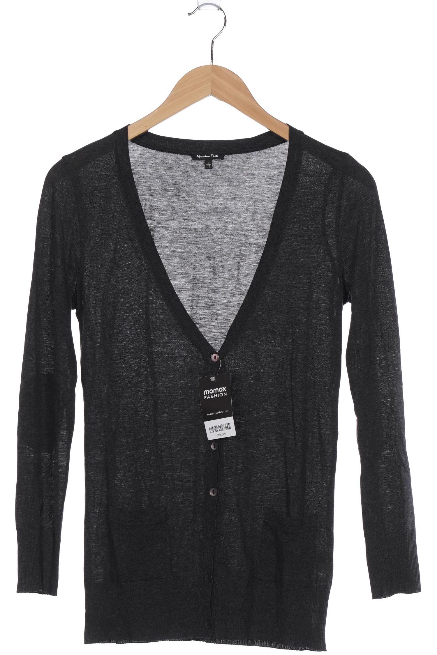

Massimo Dutti Damen Strickjacke, grau, Gr. 32