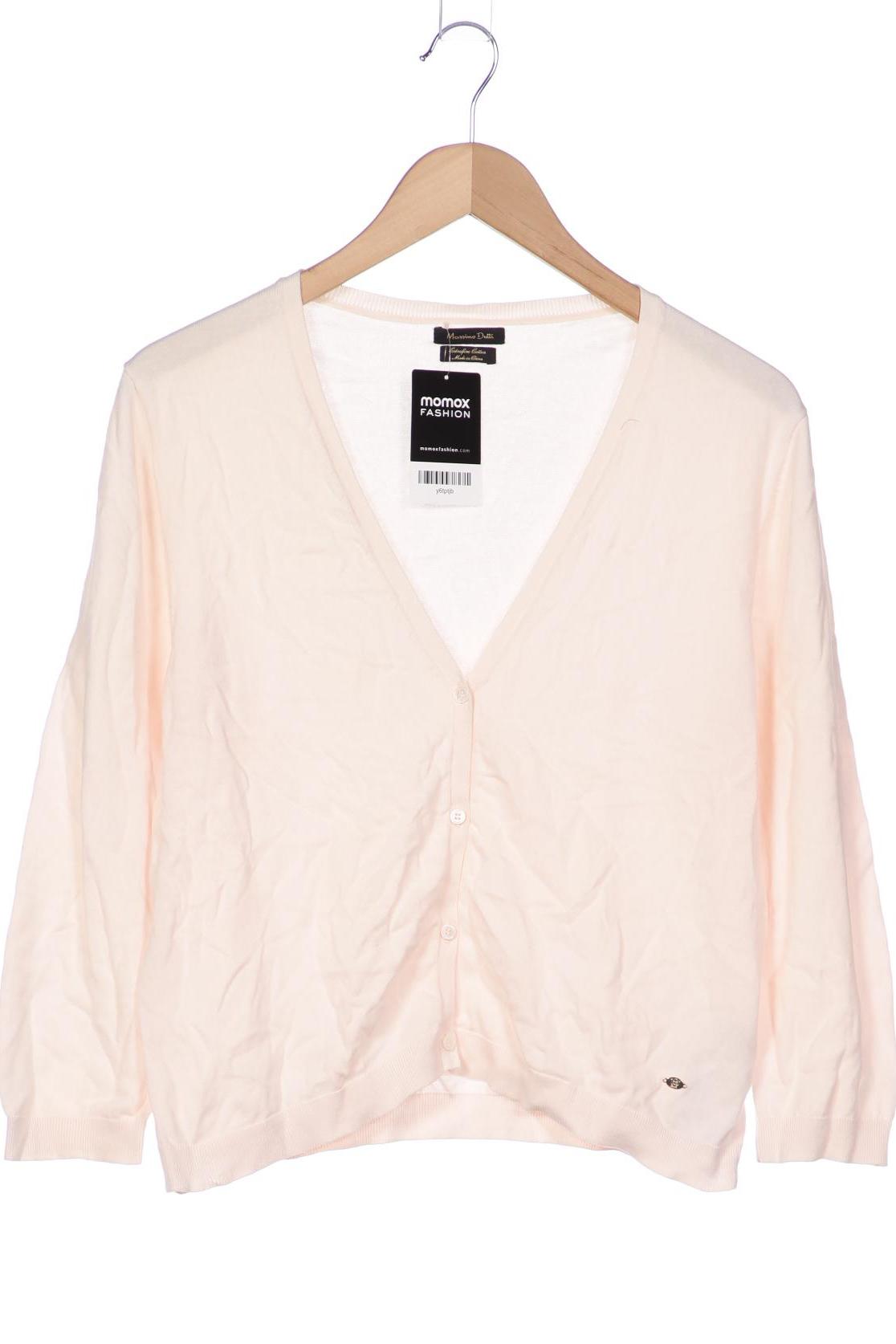 

Massimo Dutti Damen Strickjacke, cremeweiß, Gr. 44