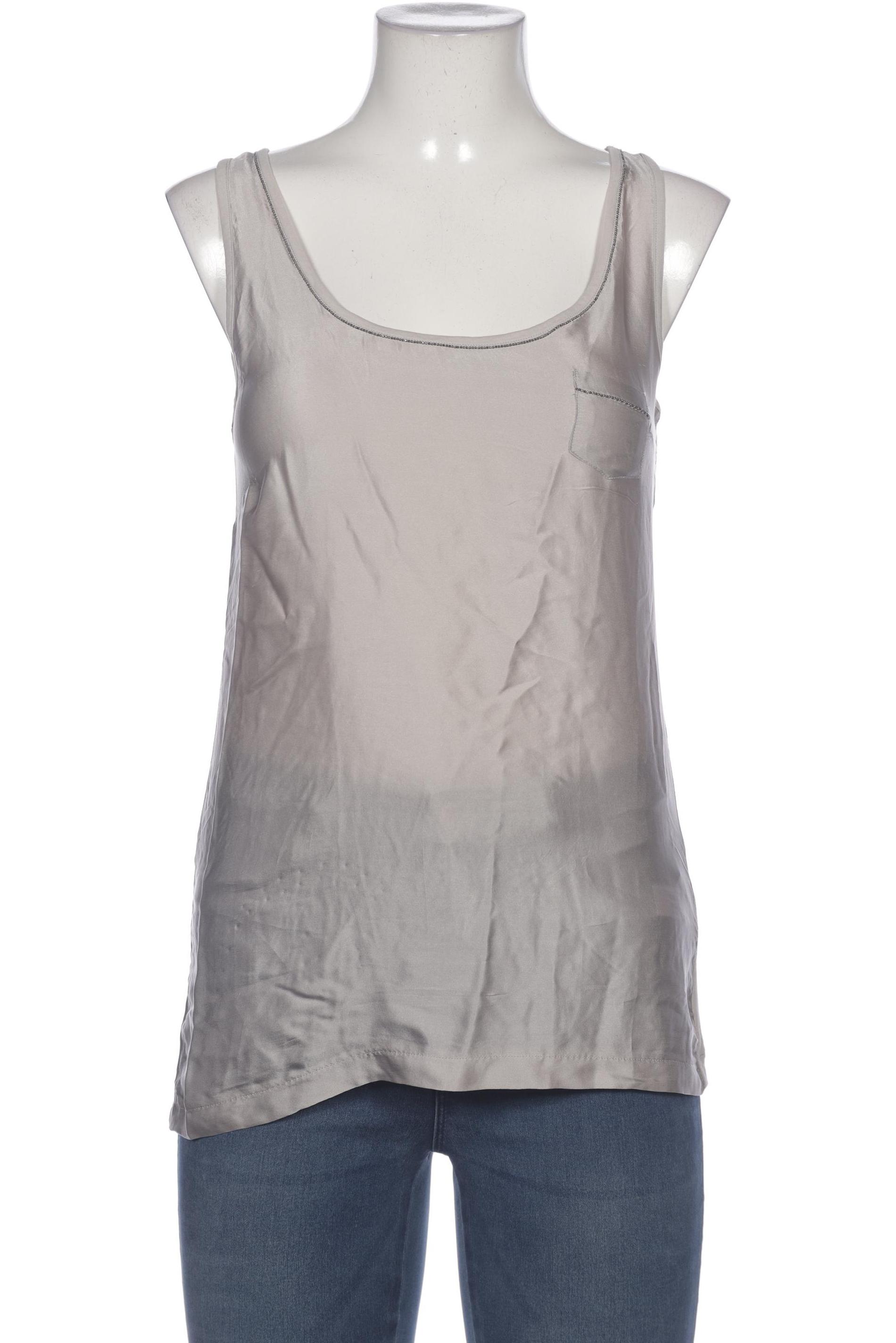 

Massimo Dutti Damen Top, grau, Gr. 38