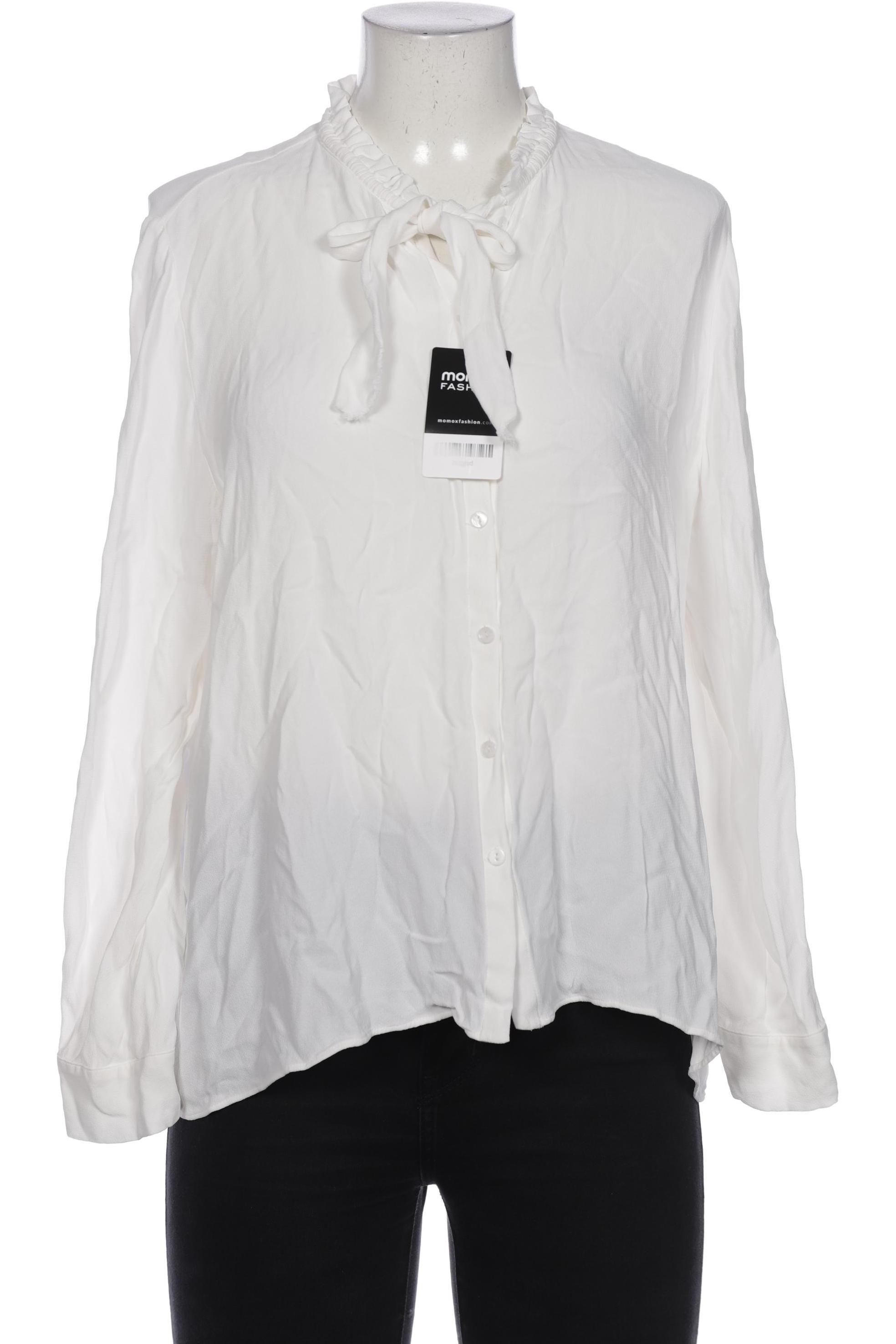 

Massimo Dutti Damen Bluse, weiß, Gr. 42