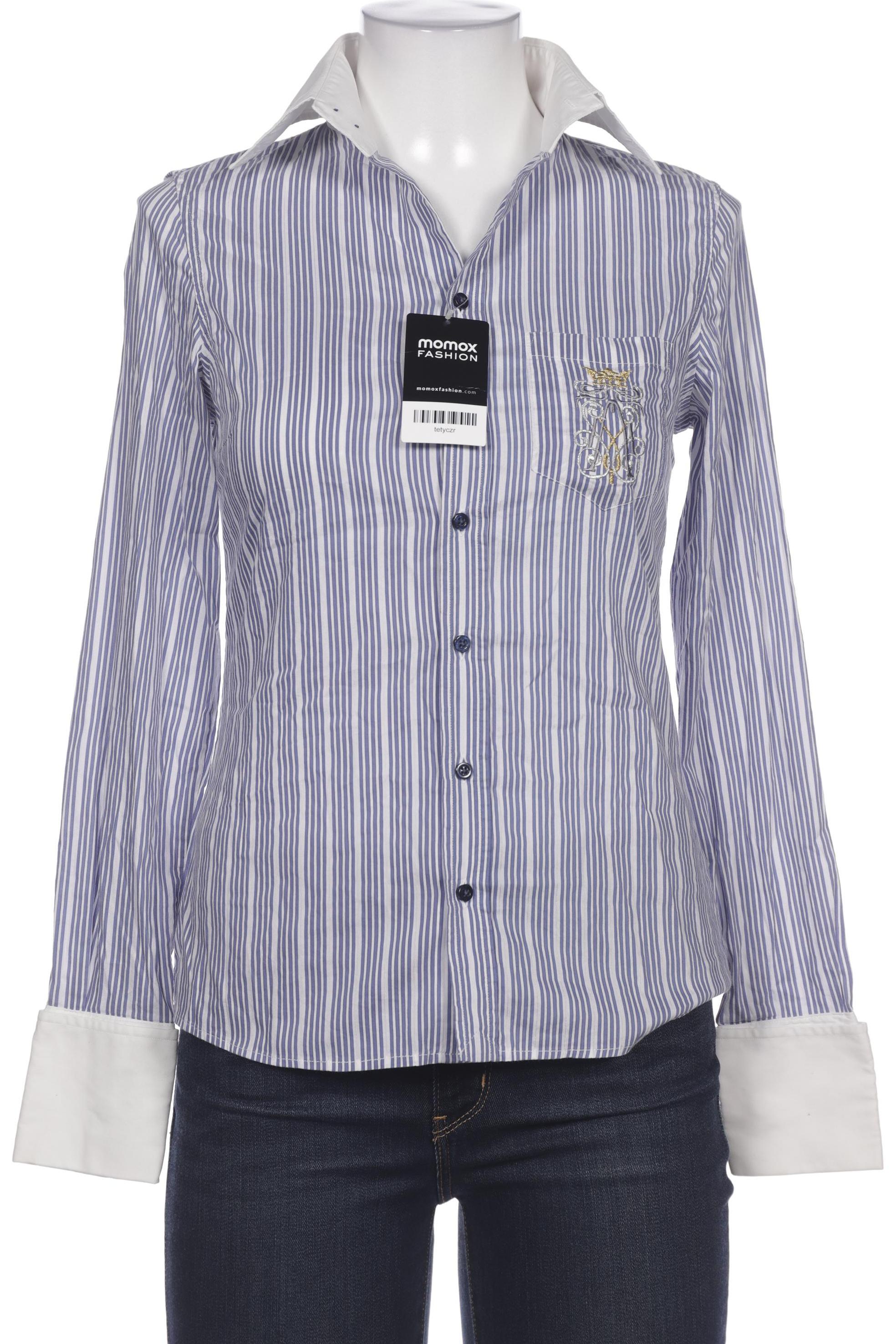 

Massimo Dutti Damen Bluse, blau, Gr. 38