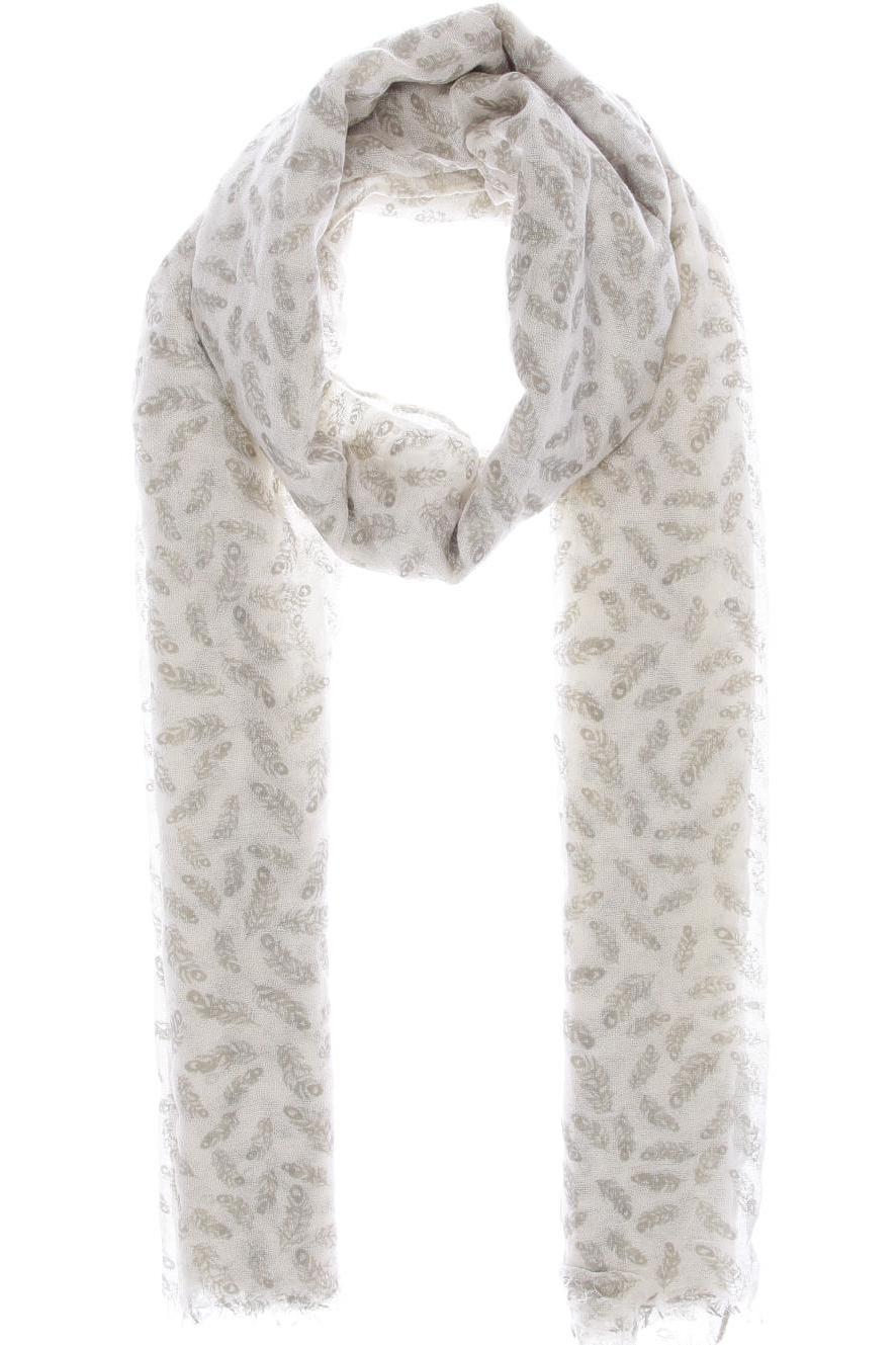 

Massimo Dutti Damen Schal, cremeweiß, Gr.