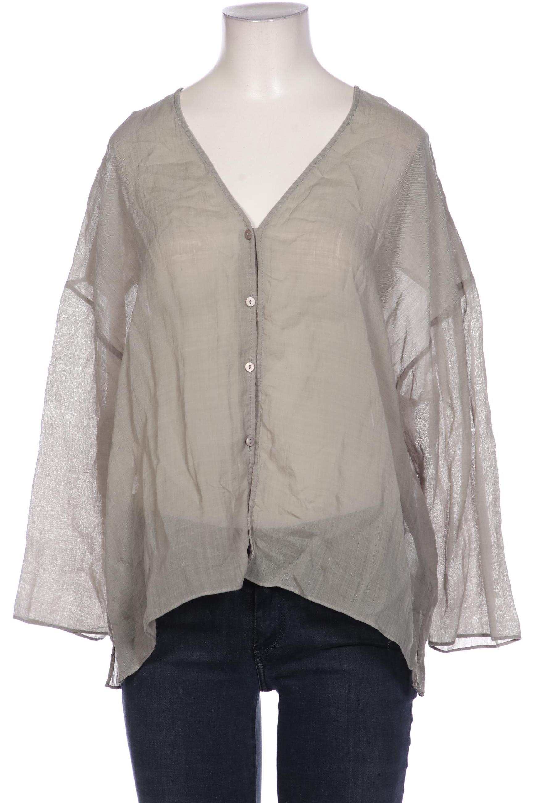 

Massimo Dutti Damen Bluse, grün, Gr. 36