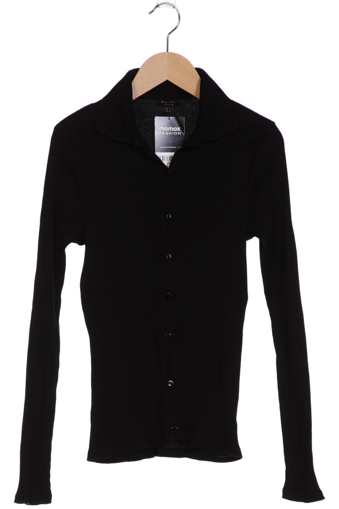 

Massimo Dutti Damen Strickjacke, schwarz, Gr. 36