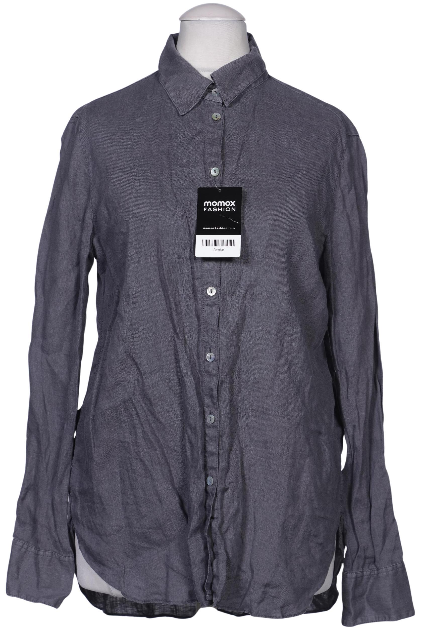 

Massimo Dutti Damen Bluse, marineblau, Gr. 34