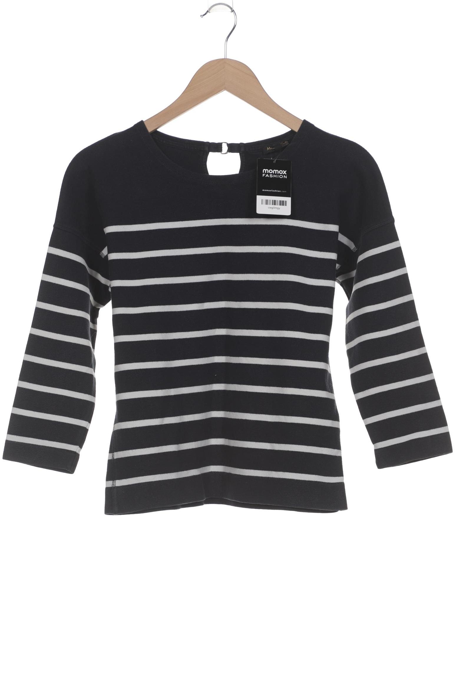 

Massimo Dutti Damen Langarmshirt, marineblau, Gr. 34