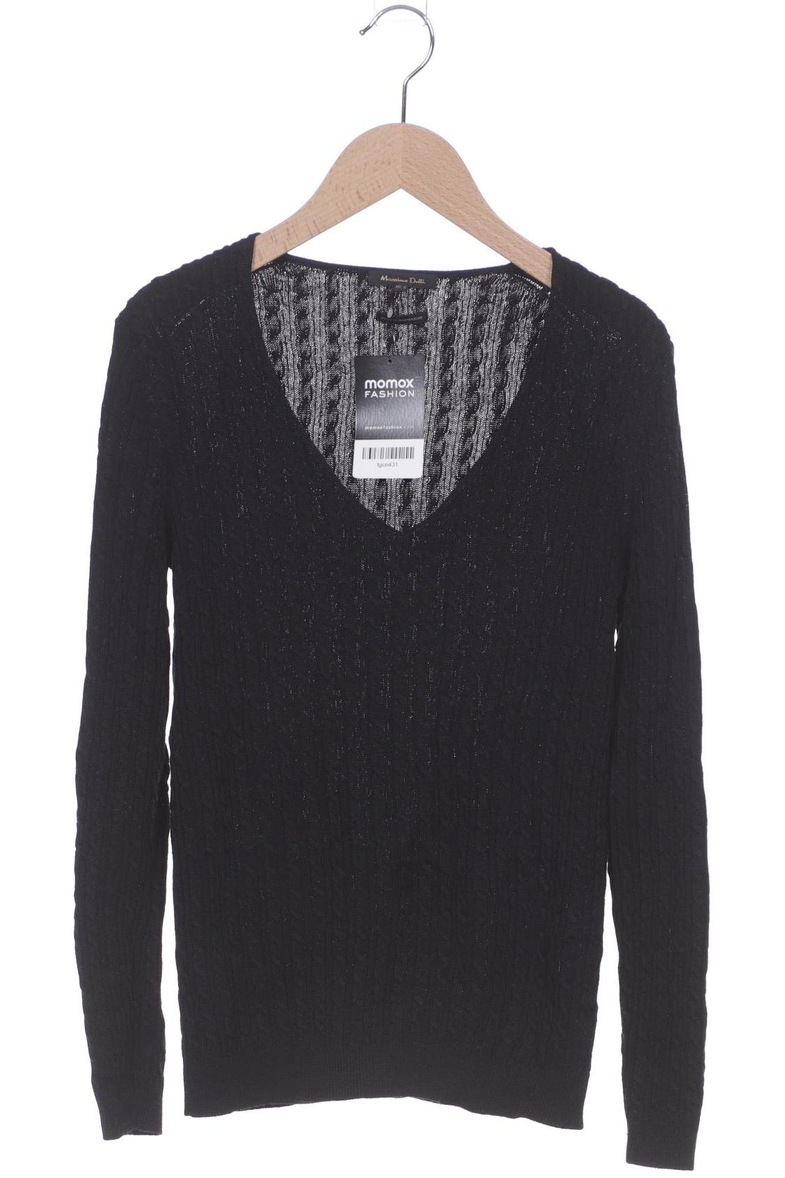 

Massimo Dutti Damen Pullover, schwarz, Gr. 38