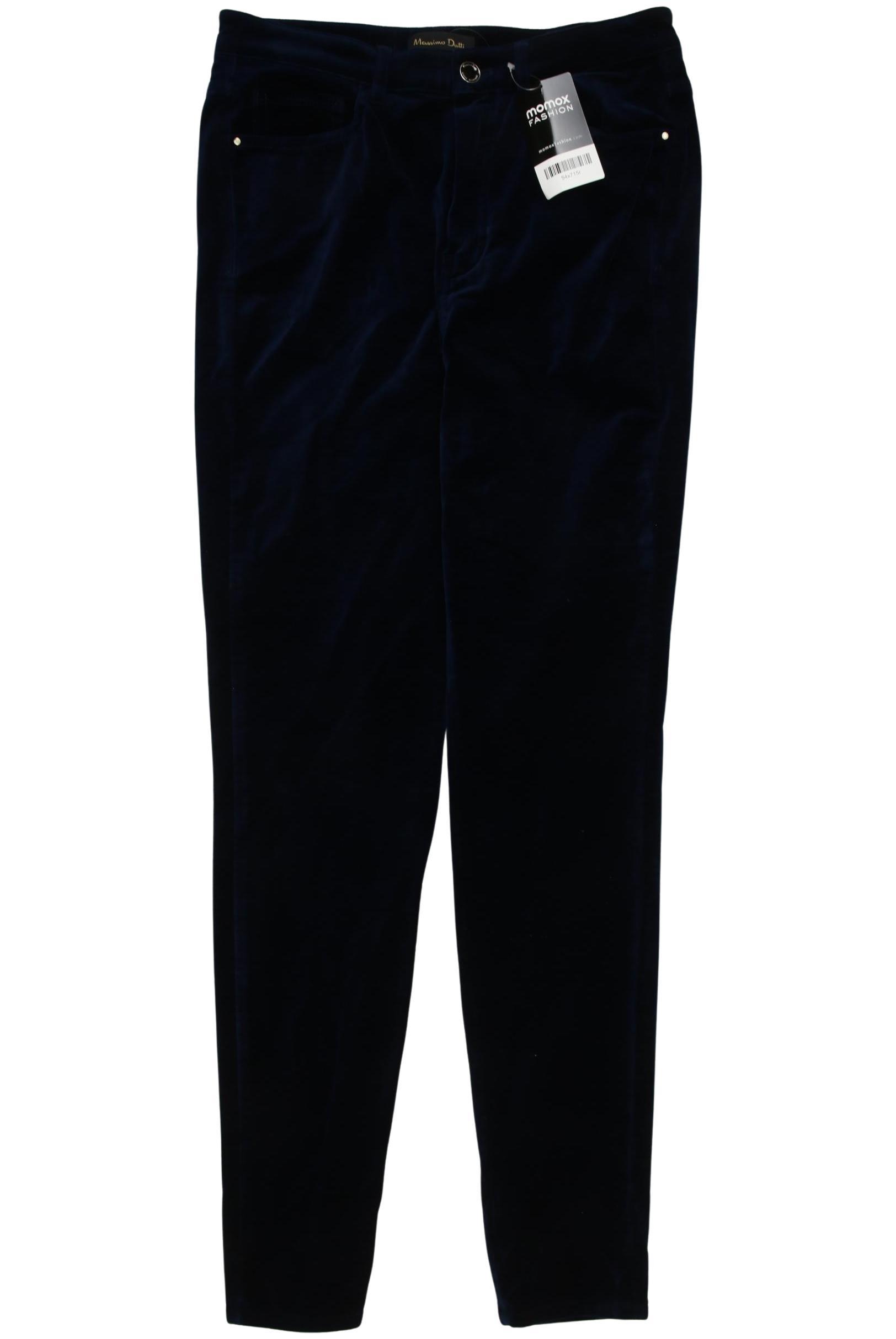 

Massimo Dutti Damen Stoffhose, marineblau, Gr. 38