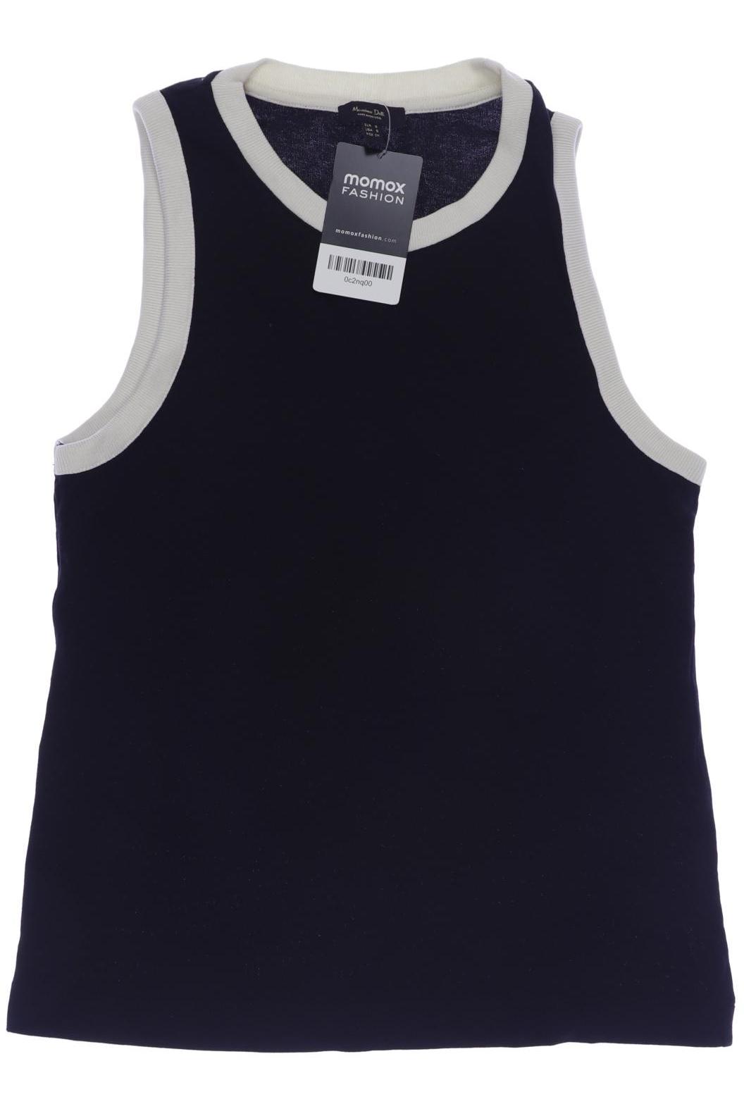 

Massimo Dutti Damen Top, schwarz, Gr. 36