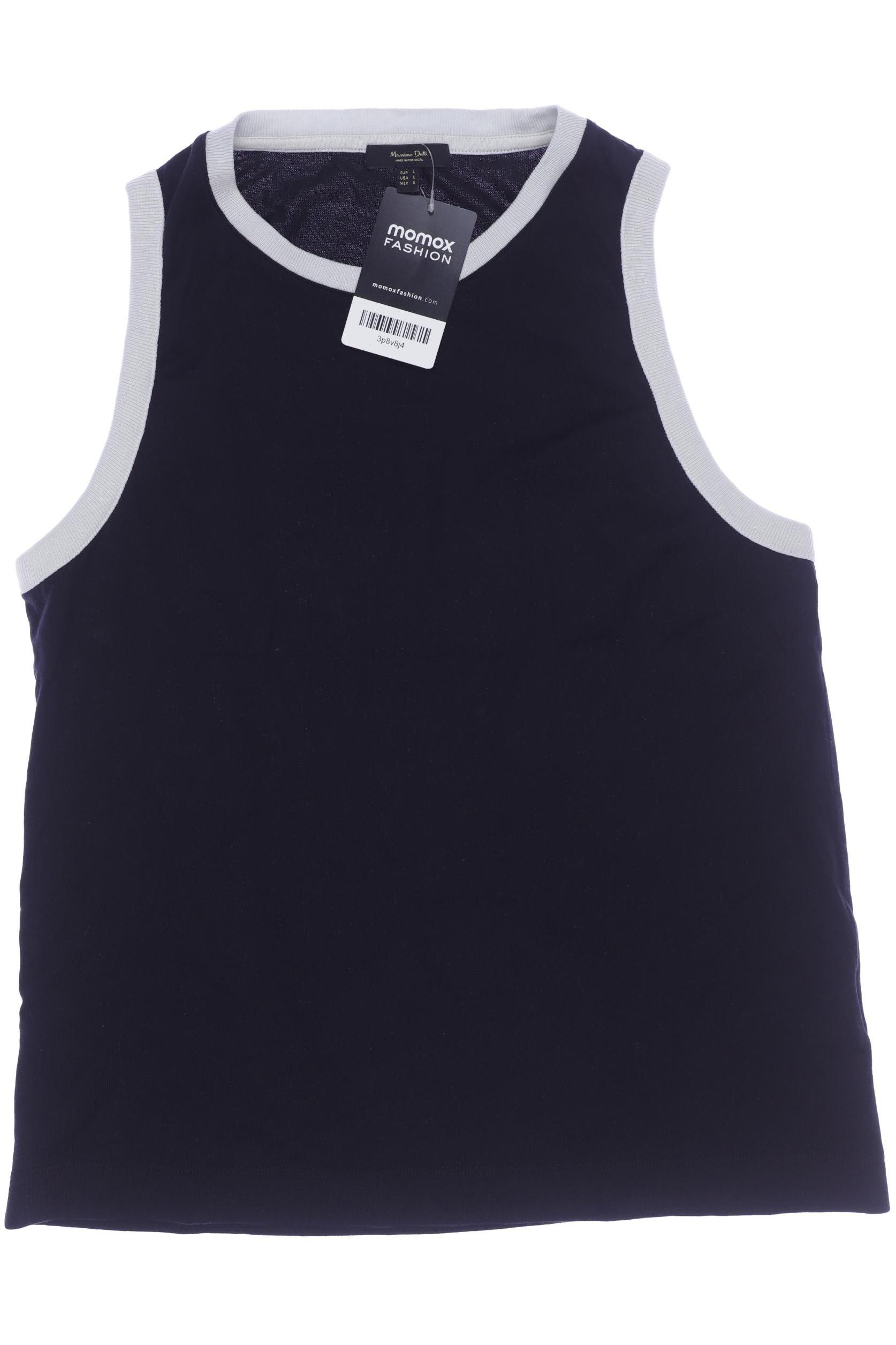 

Massimo Dutti Damen Top, schwarz, Gr. 42