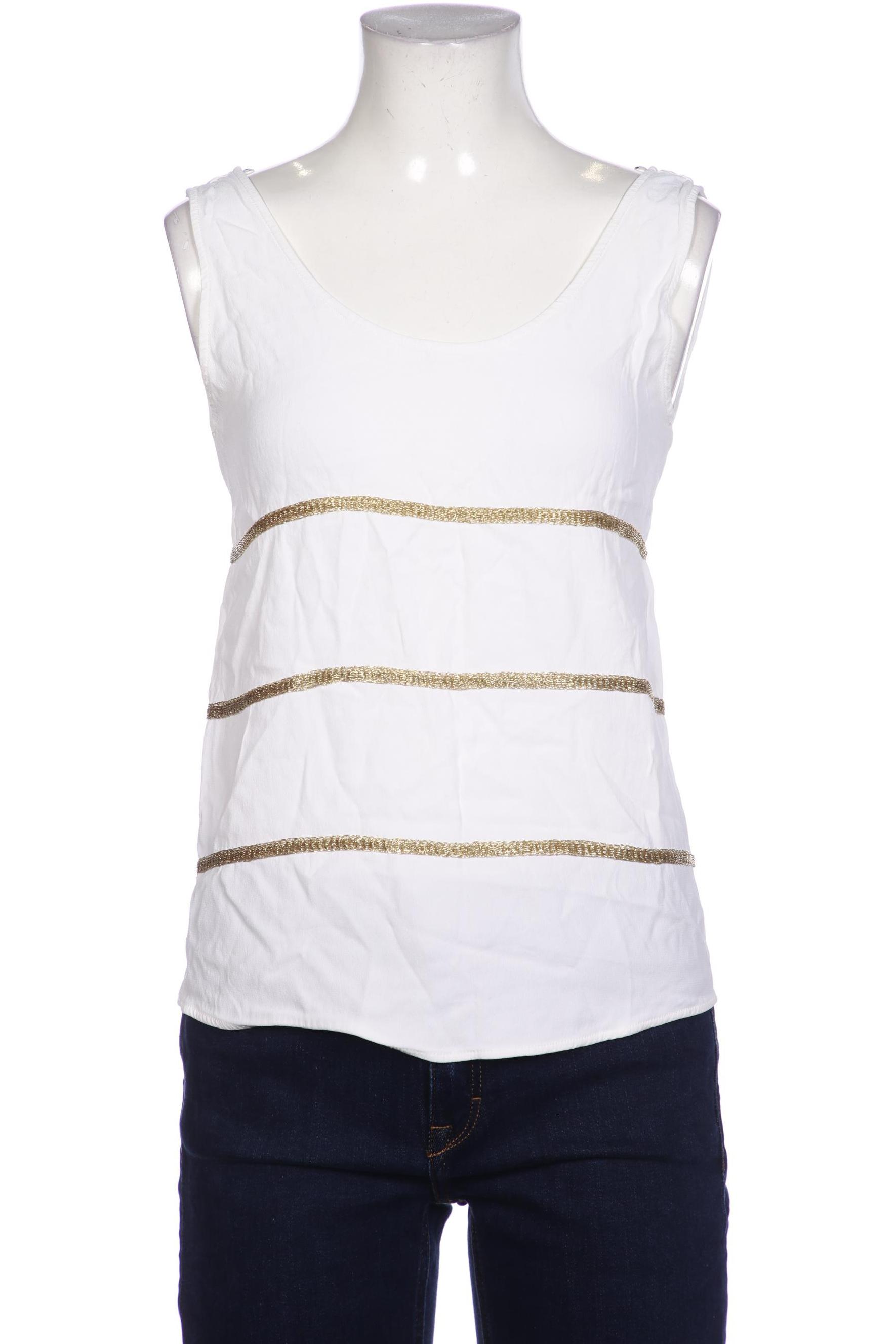 

Massimo Dutti Damen Bluse, weiß, Gr. 36