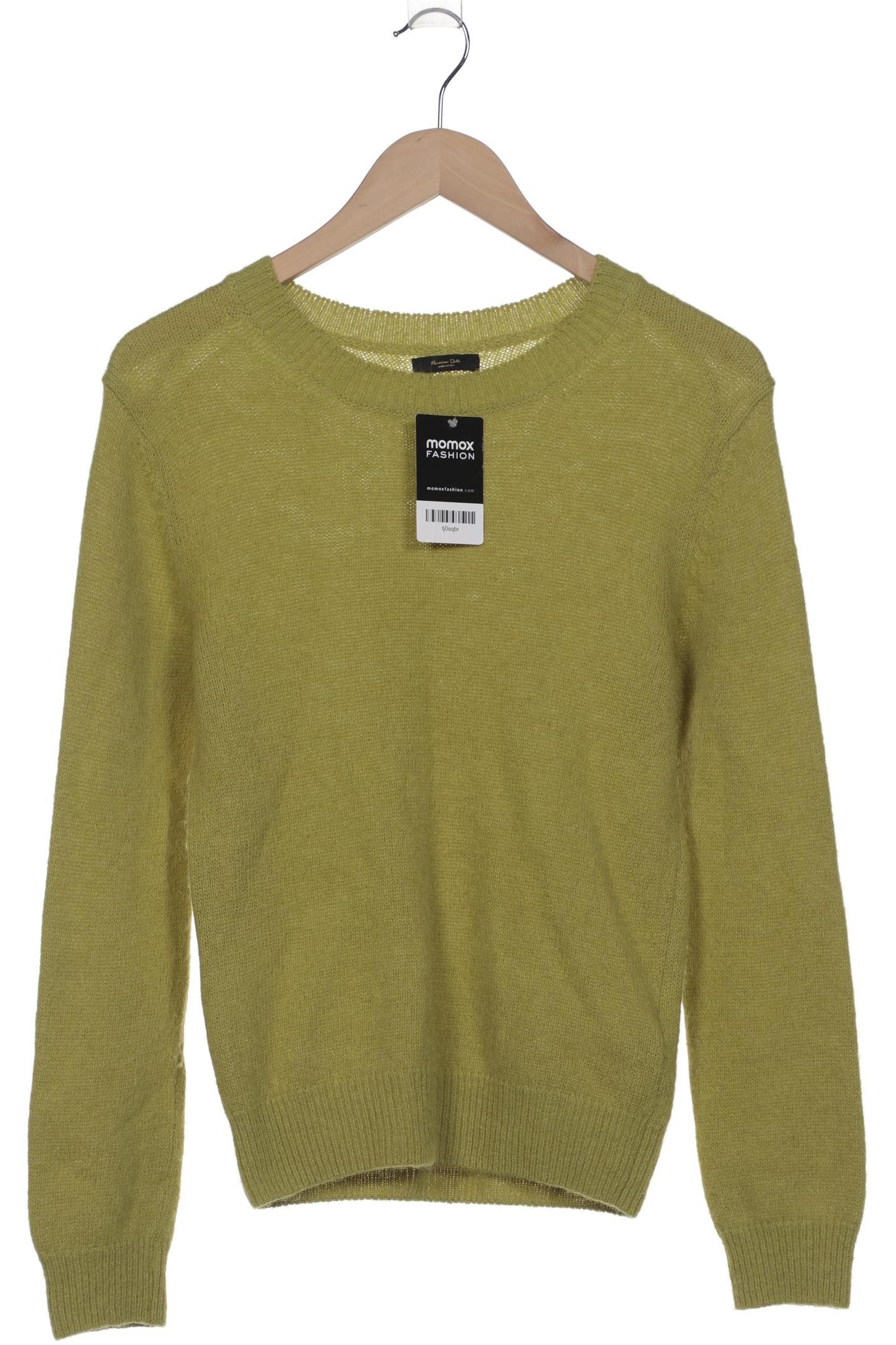 

Massimo Dutti Damen Pullover, grün, Gr. 36