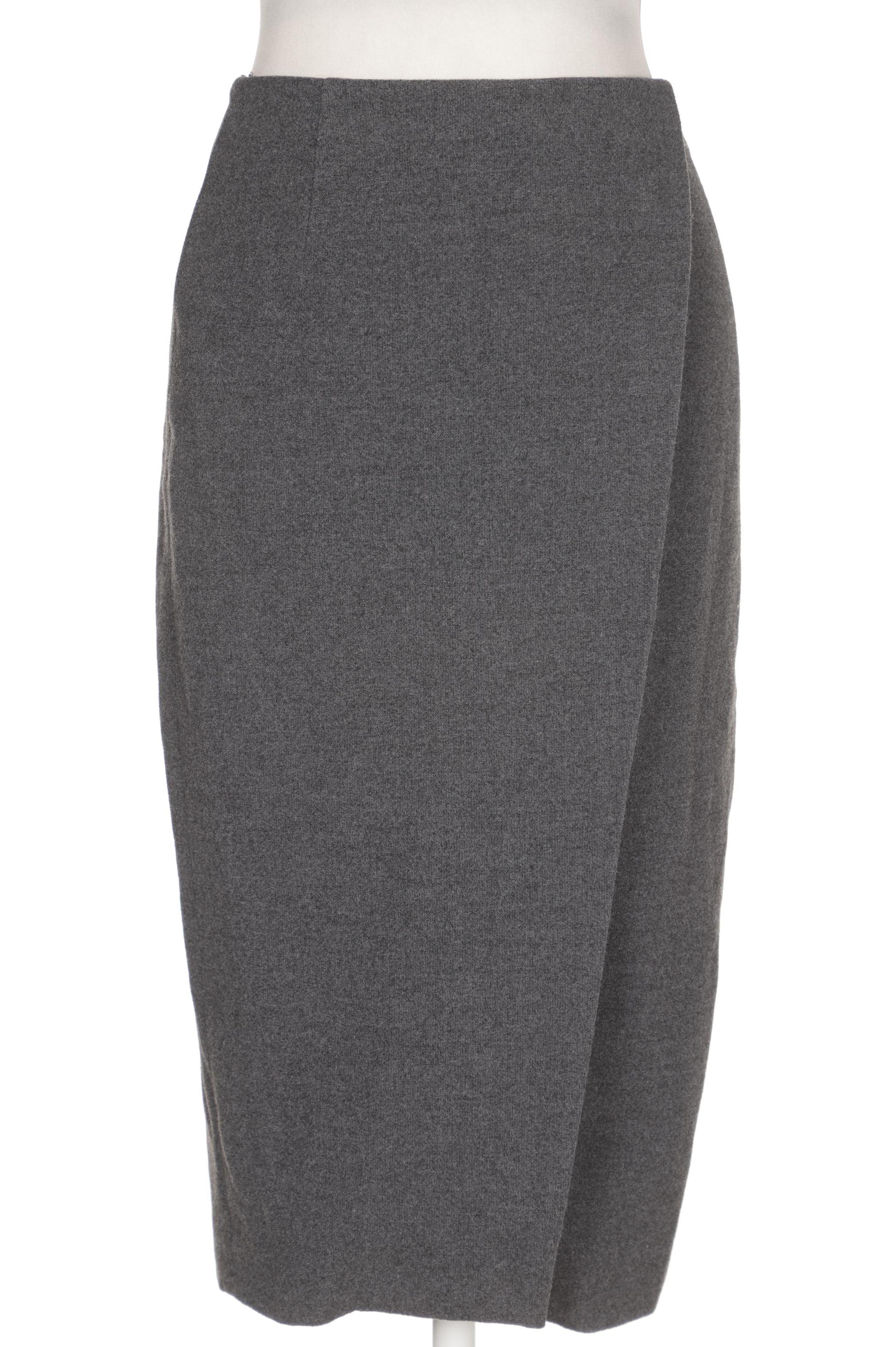 

Massimo Dutti Damen Rock, grau, Gr. 34