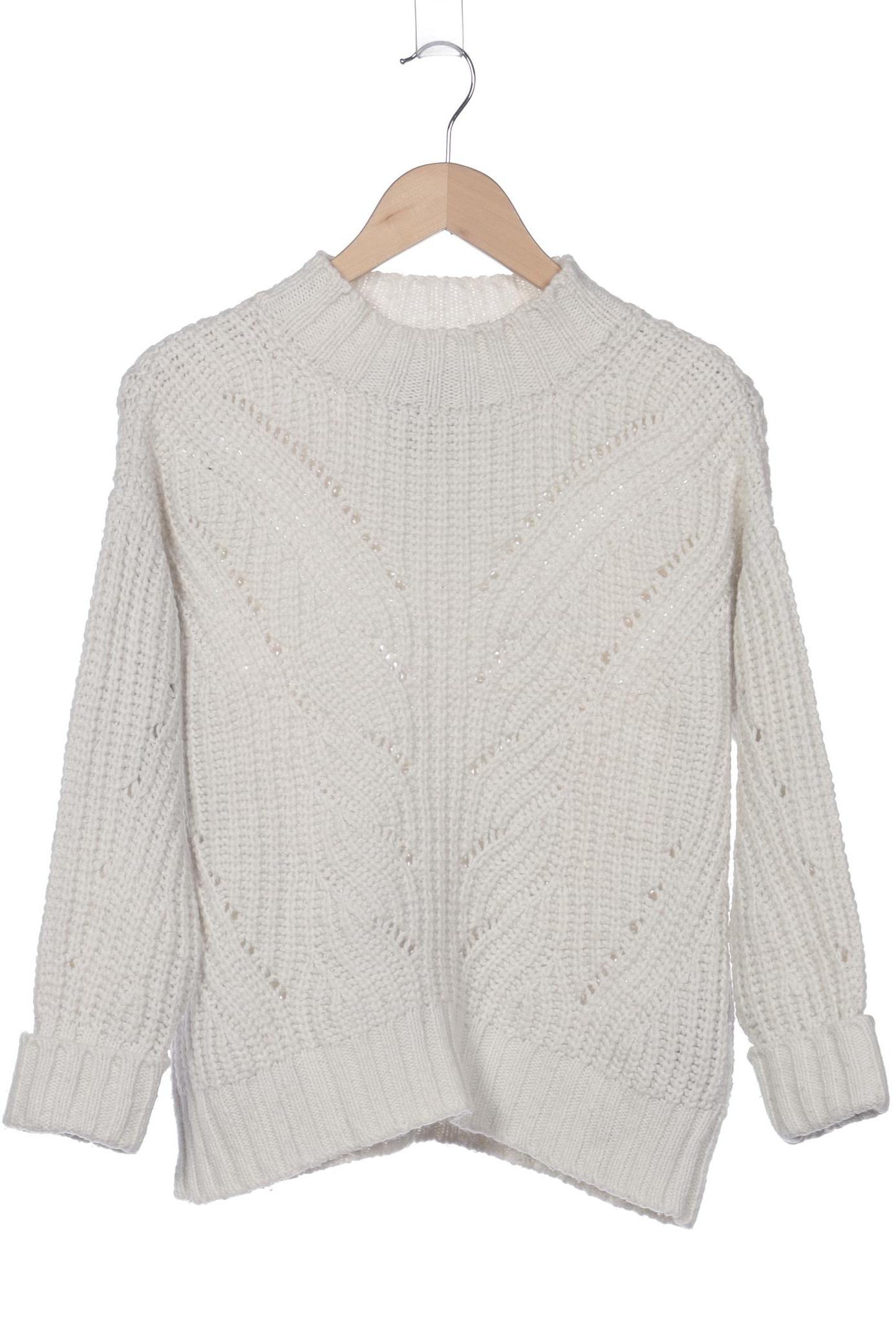 

Massimo Dutti Damen Pullover, weiß, Gr. 36