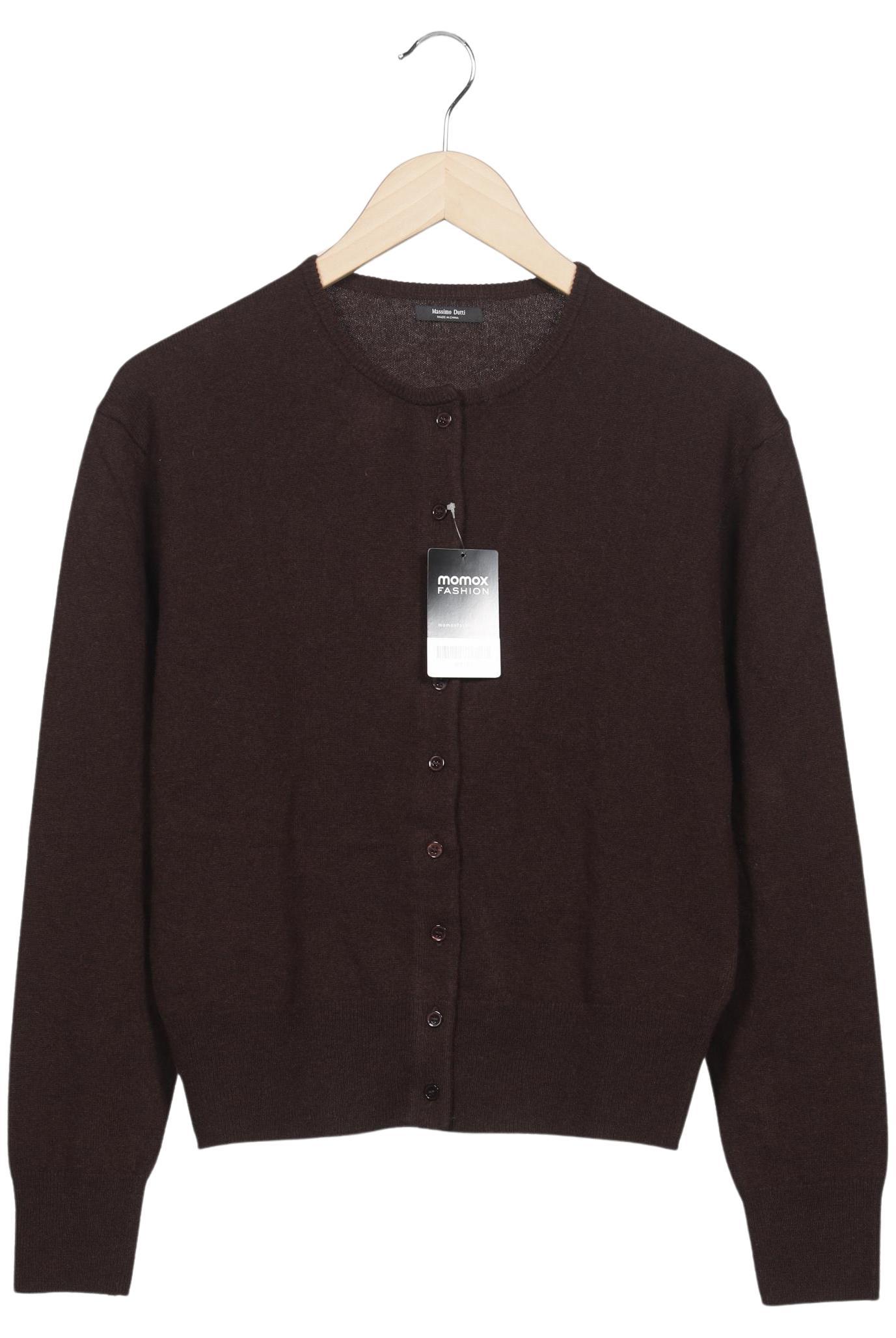 

Massimo Dutti Damen Strickjacke, braun, Gr. 38