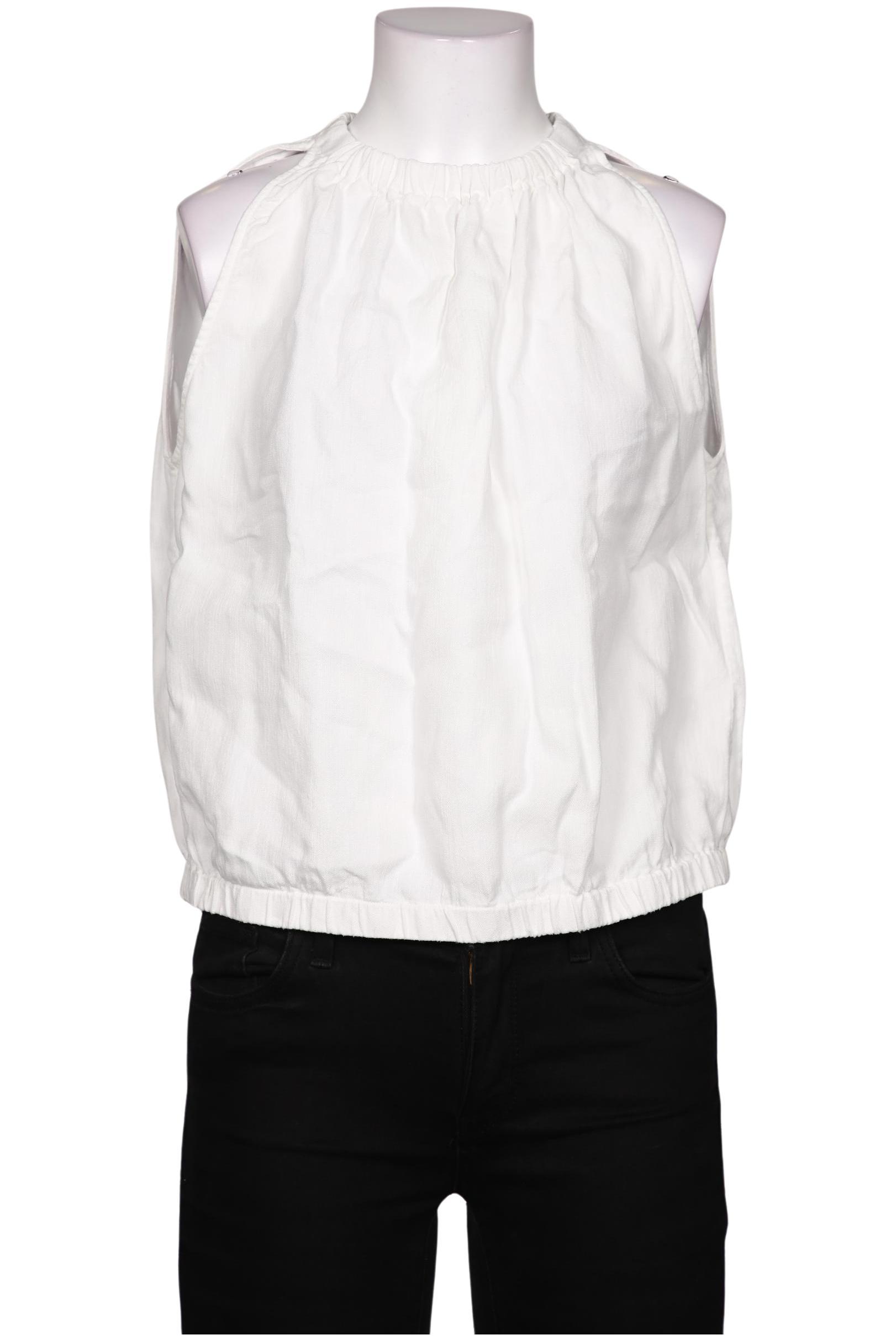 

Massimo Dutti Damen Bluse, weiß, Gr. 36