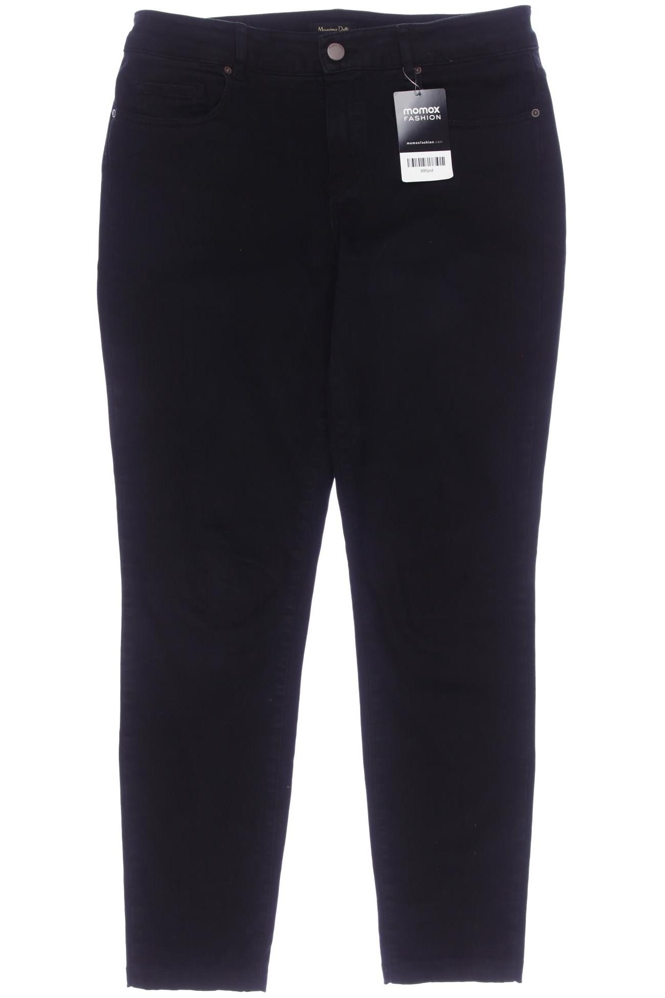

Massimo Dutti Damen Stoffhose, schwarz, Gr. 38