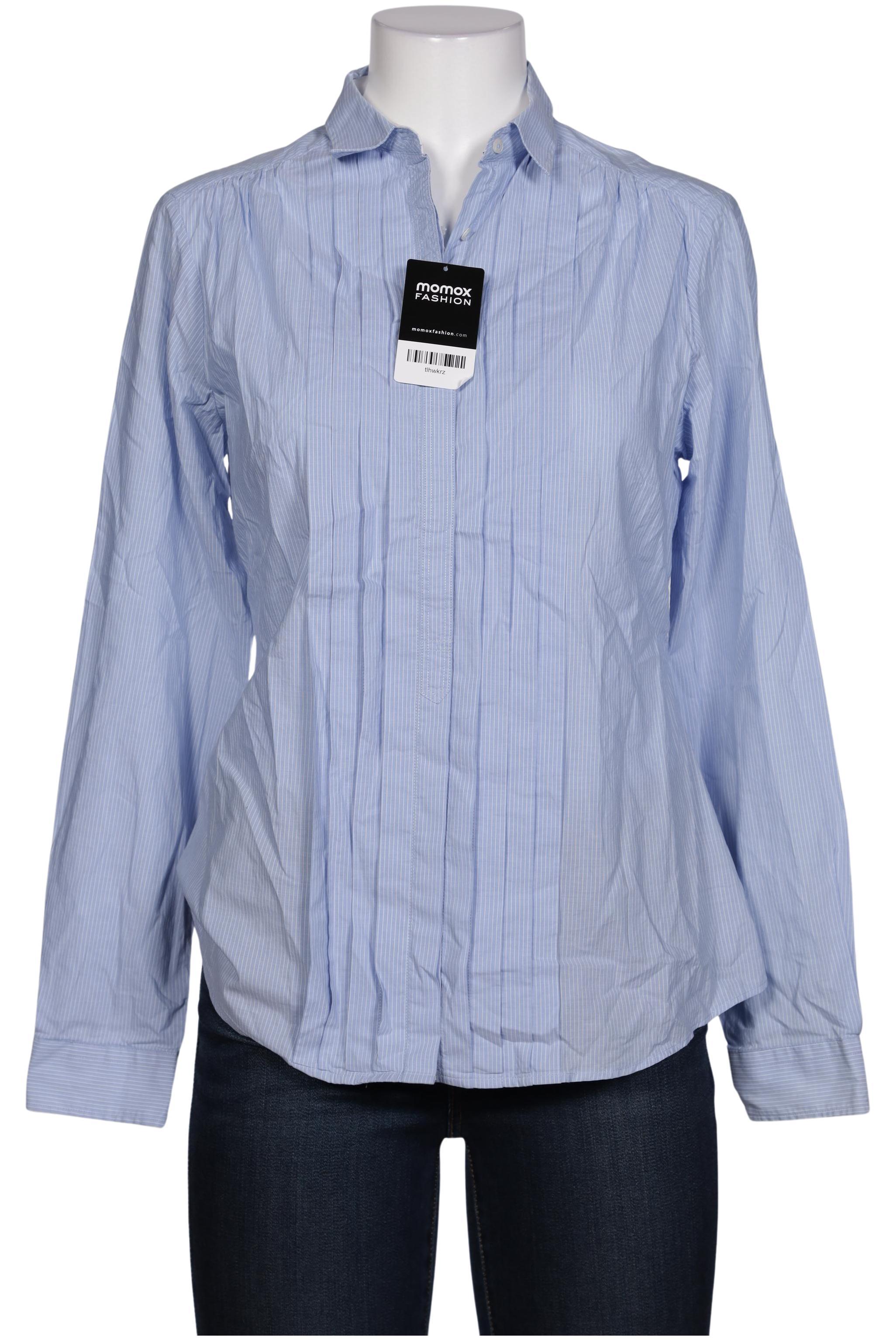 

Massimo Dutti Damen Bluse, blau, Gr. 42