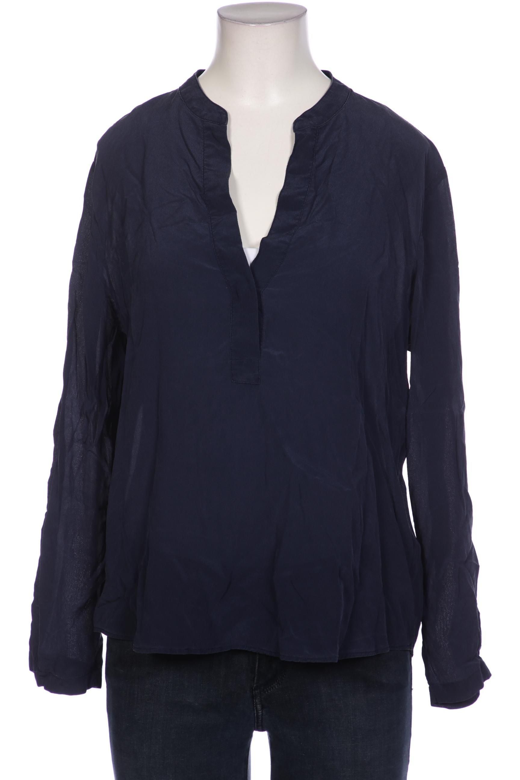 

Massimo Dutti Damen Bluse, marineblau, Gr. 36