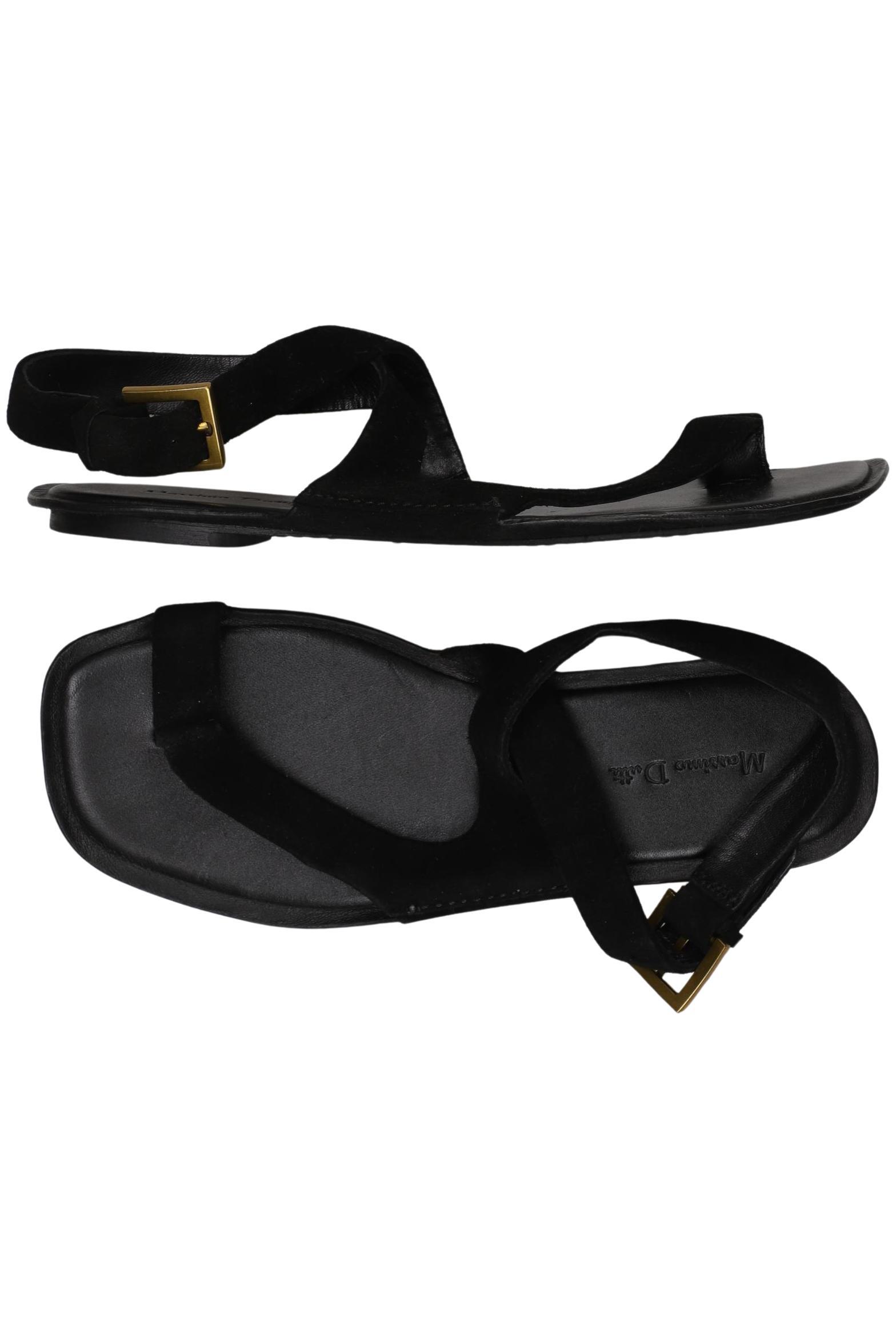 

Massimo Dutti Damen Sandale, schwarz, Gr. 39