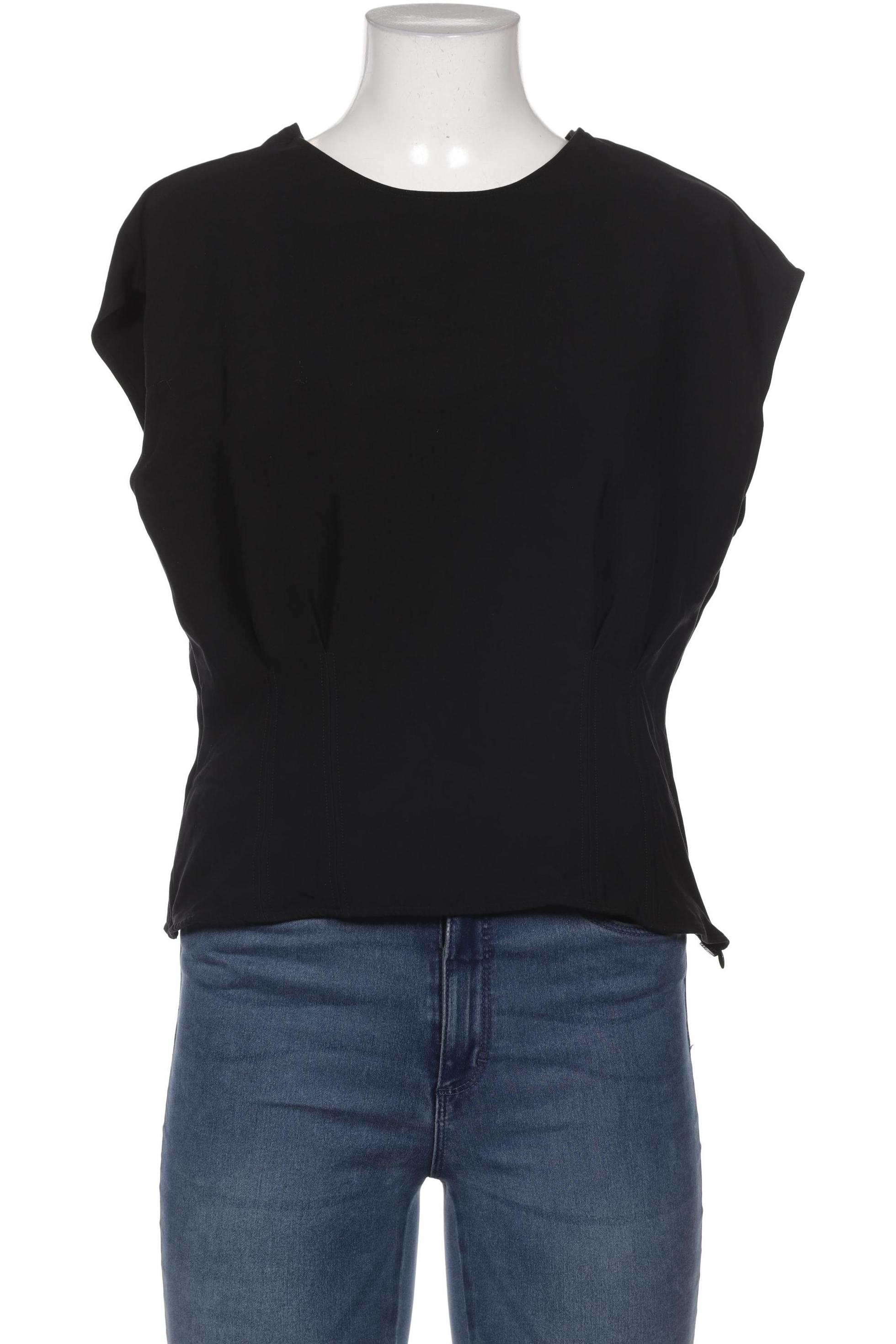 

Massimo Dutti Damen Bluse, schwarz, Gr. 42