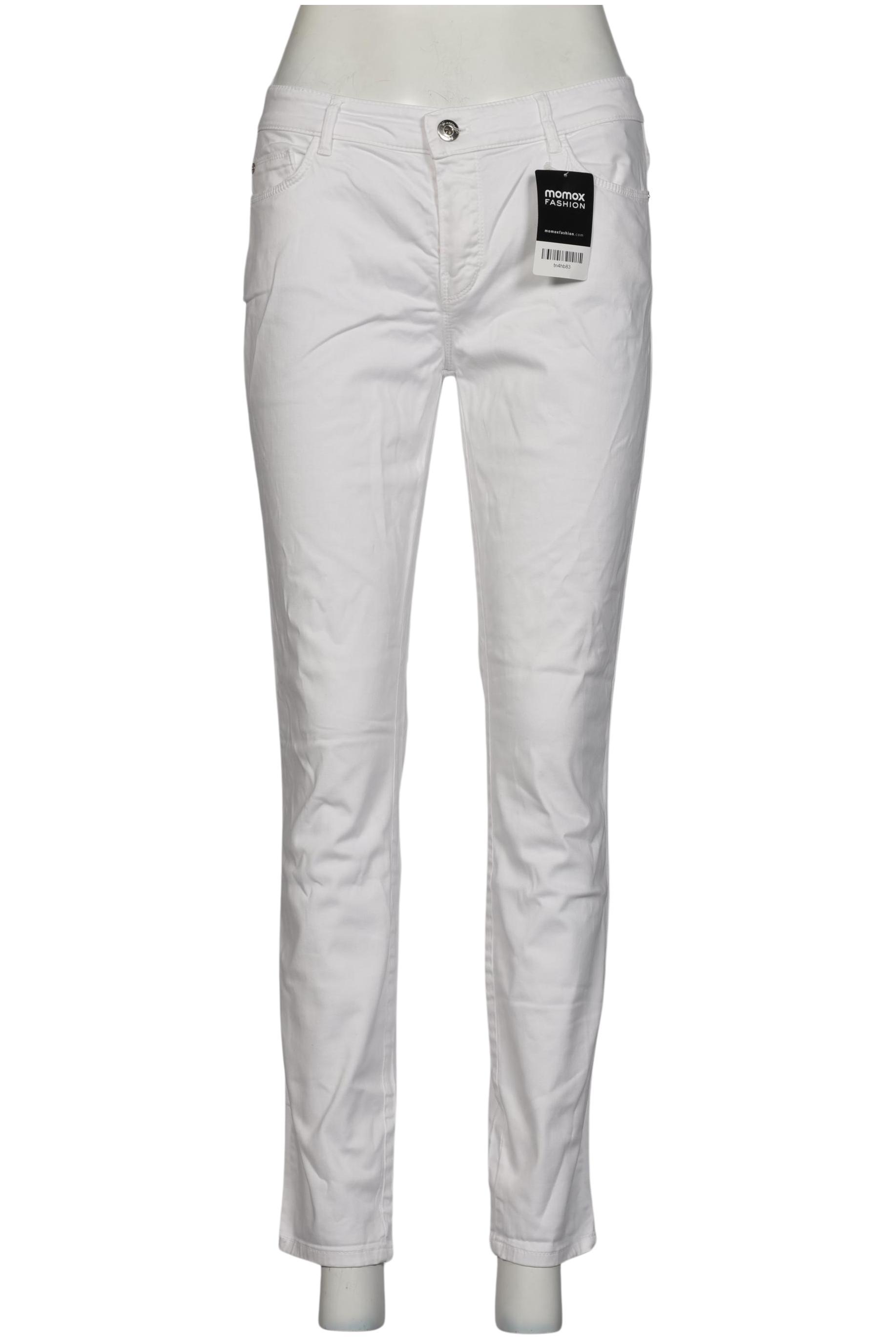 

Massimo Dutti Damen Stoffhose, weiß, Gr. 40