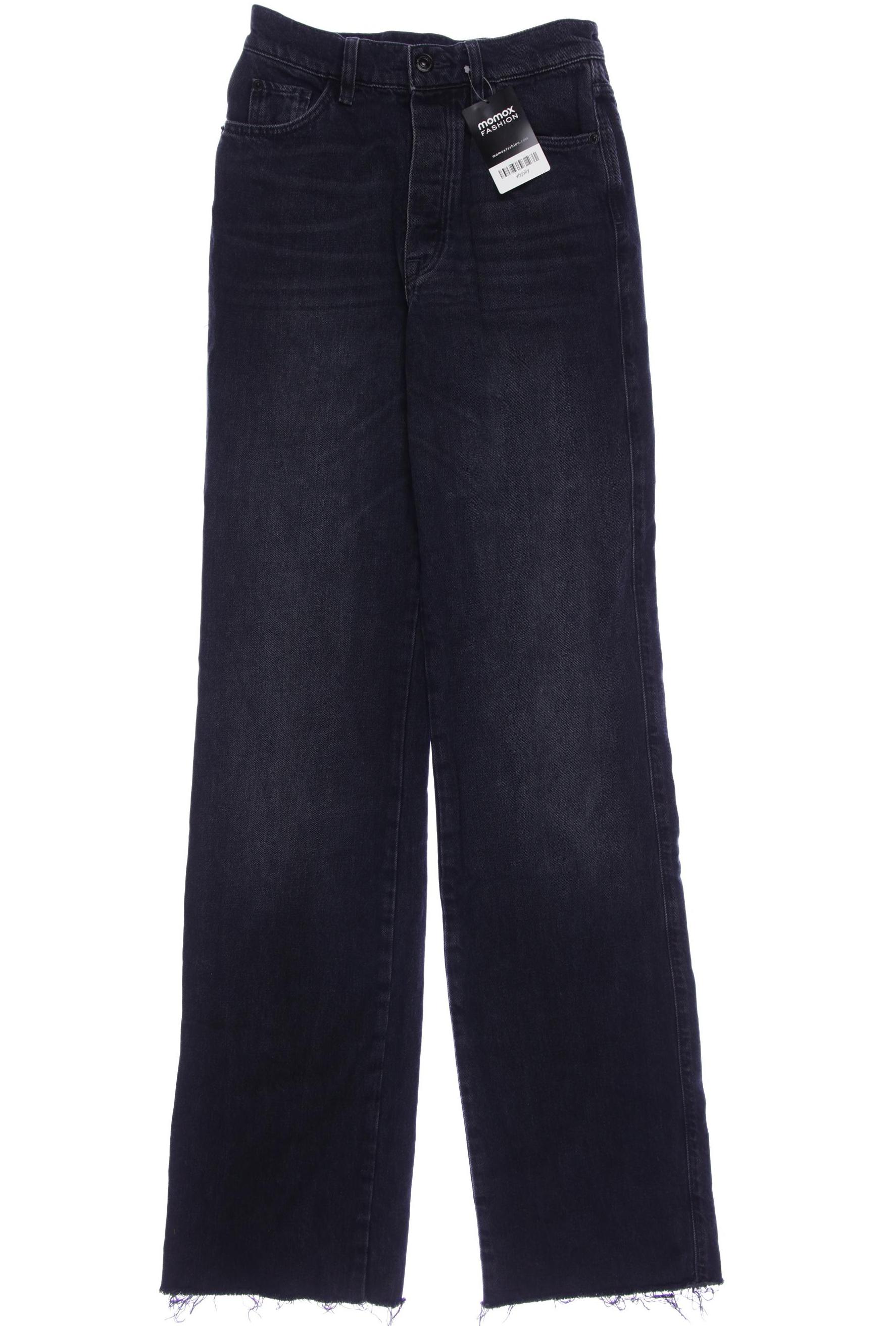 

Massimo Dutti Damen Jeans, grau, Gr. 34