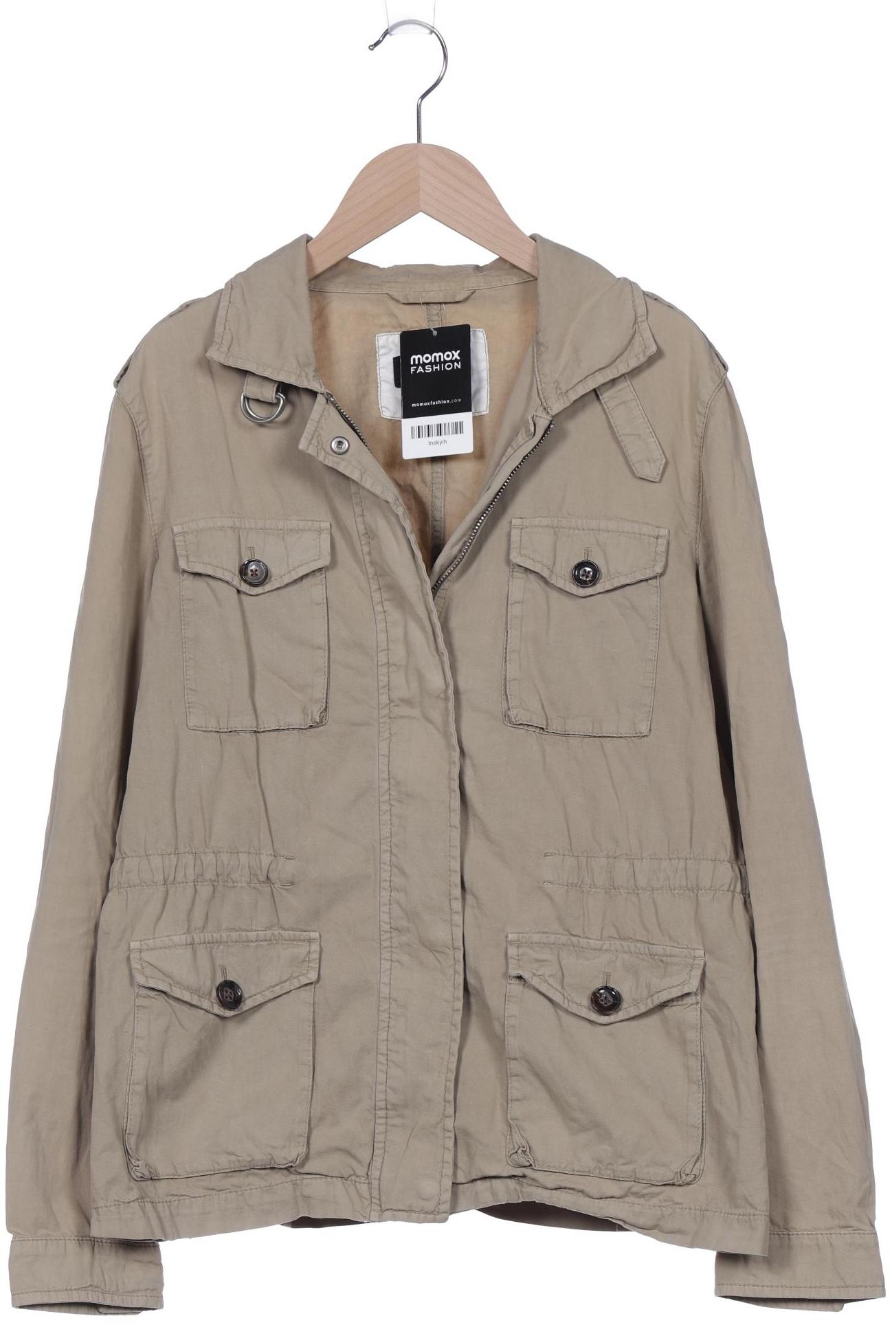 

Massimo Dutti Damen Jacke, beige, Gr. 38