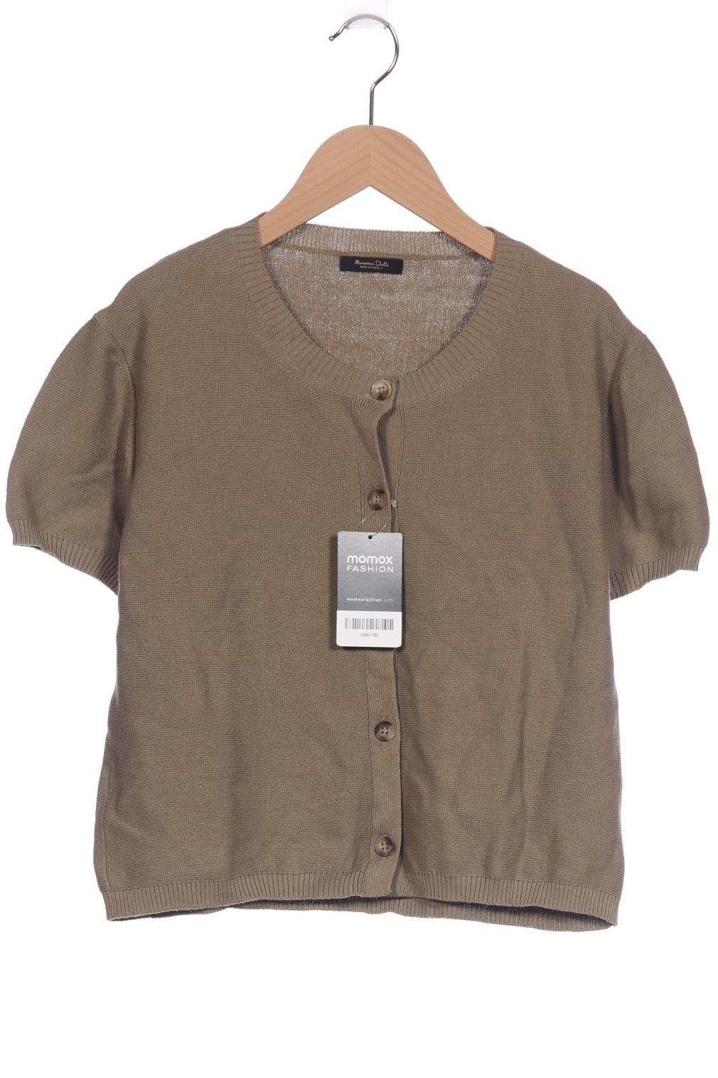 

Massimo Dutti Damen Strickjacke, braun, Gr. 38
