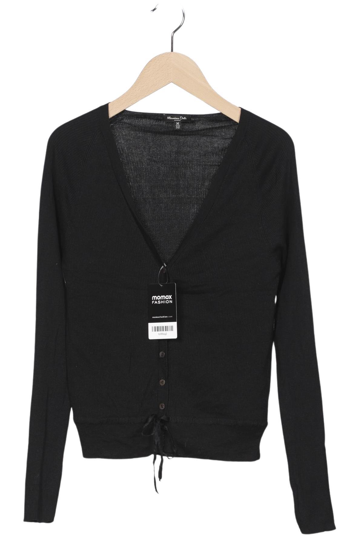 

Massimo Dutti Damen Strickjacke, schwarz, Gr. 38