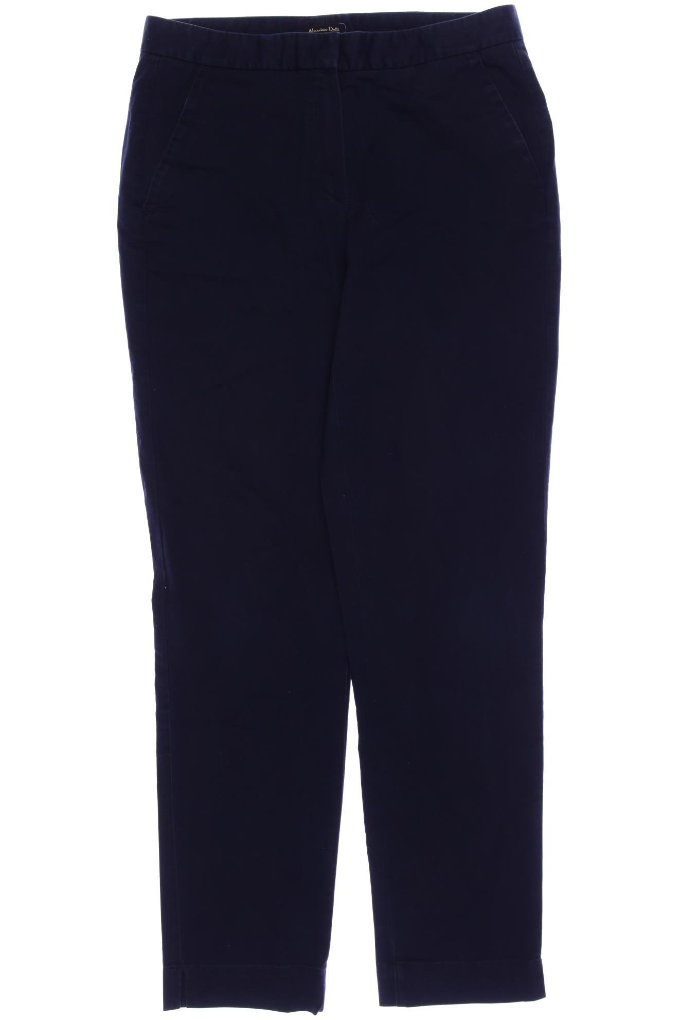 

Massimo Dutti Damen Stoffhose, marineblau