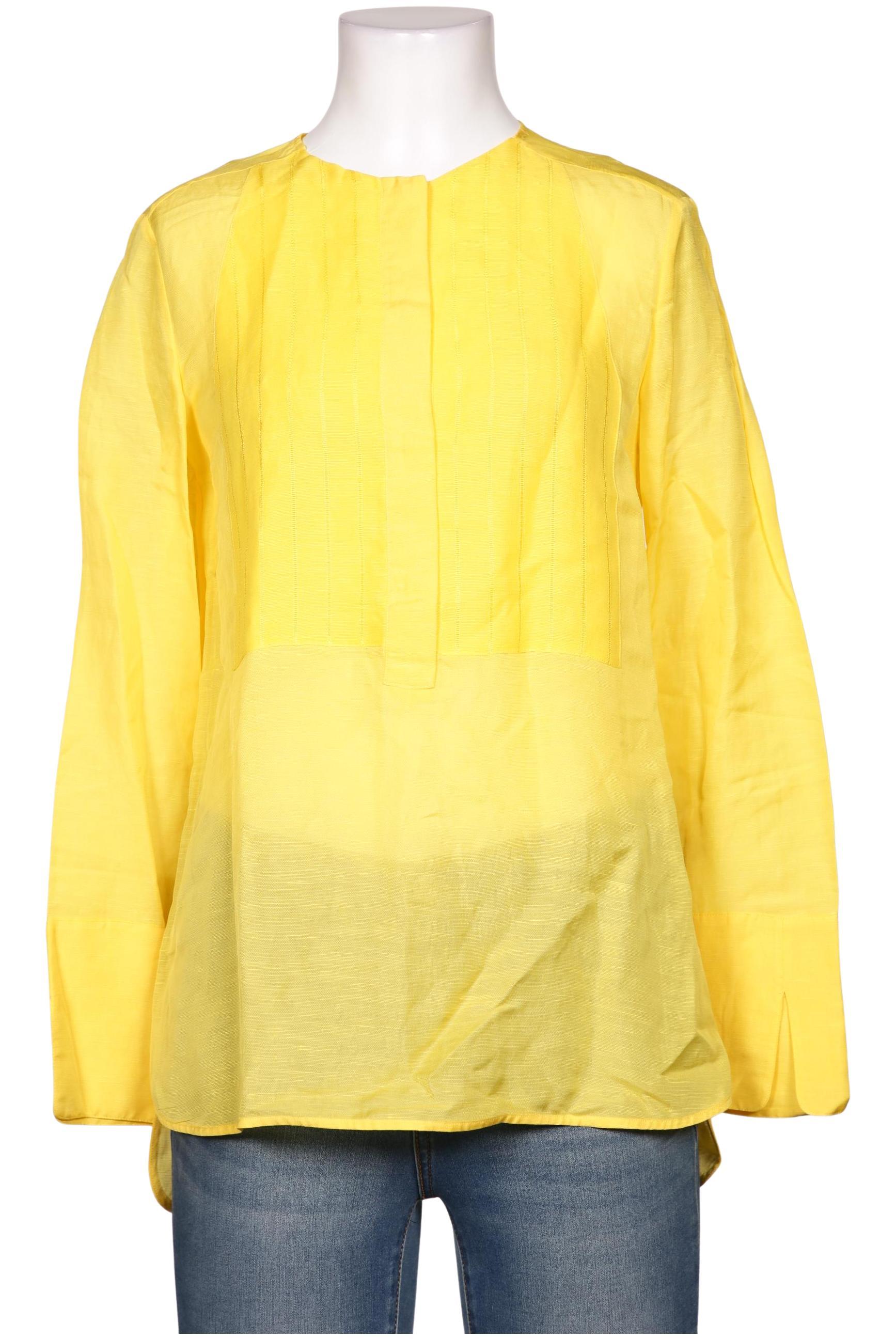 

Massimo Dutti Damen Bluse, gelb, Gr. 36