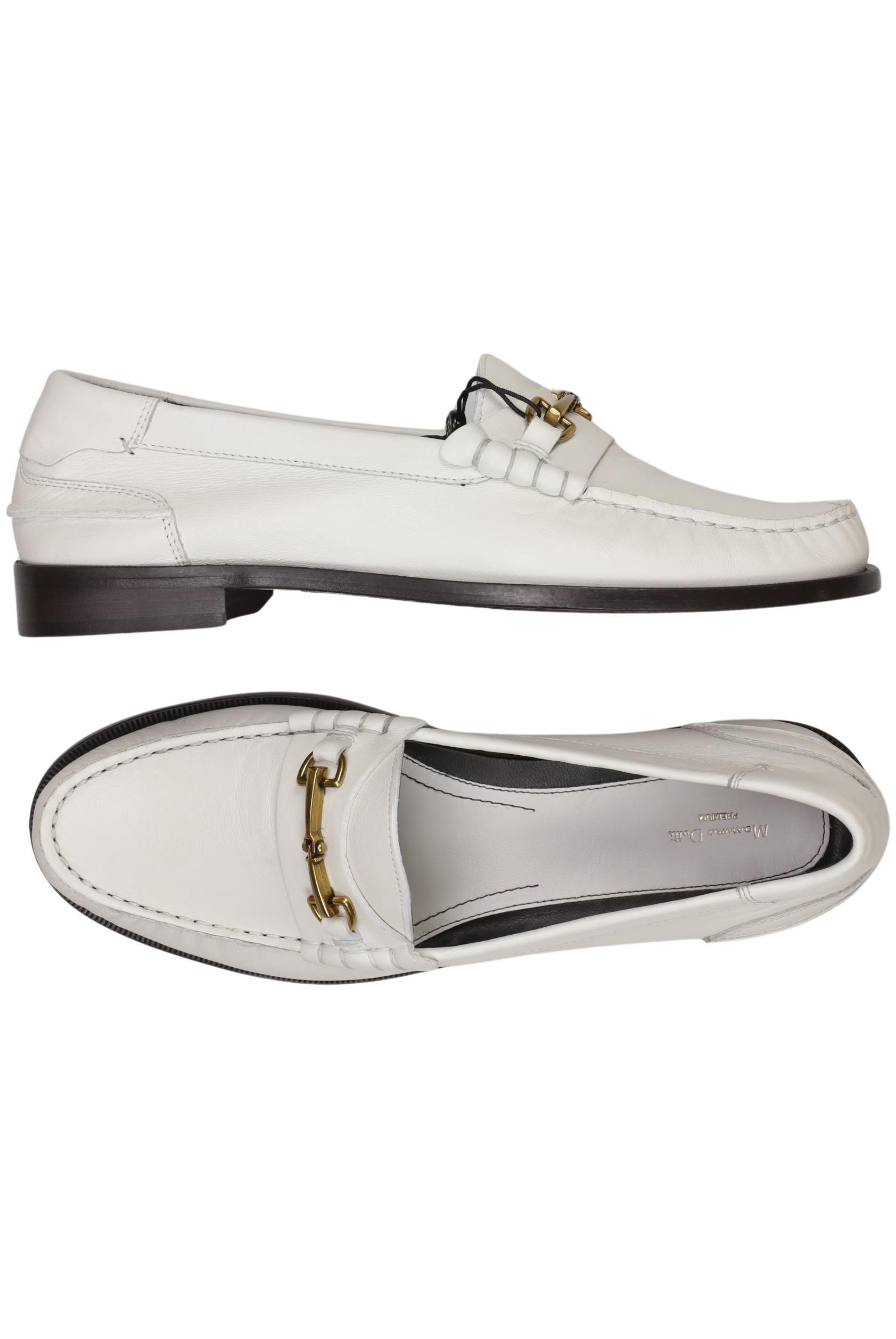 

Massimo Dutti Damen Halbschuh, weiß, Gr. 40