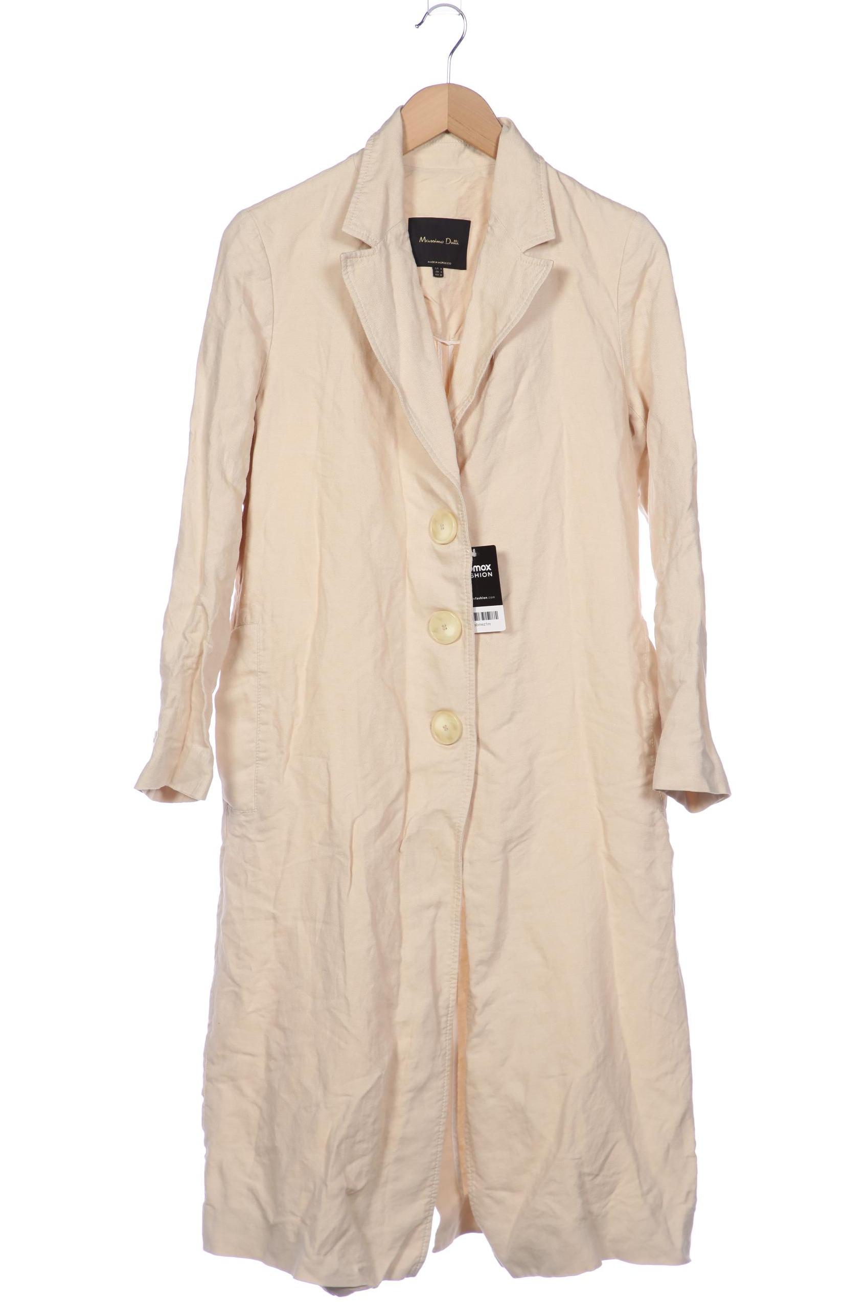 

Massimo Dutti Damen Mantel, beige, Gr. 38