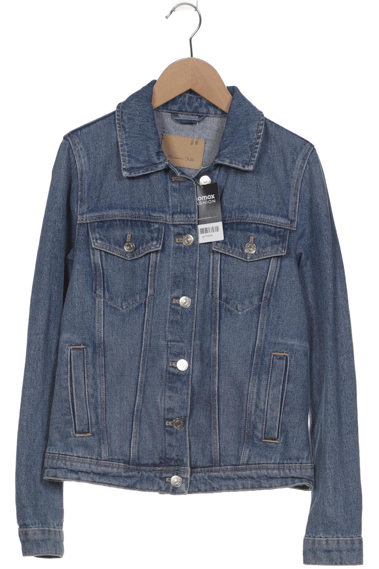 

Massimo Dutti Damen Jacke, blau, Gr. 36