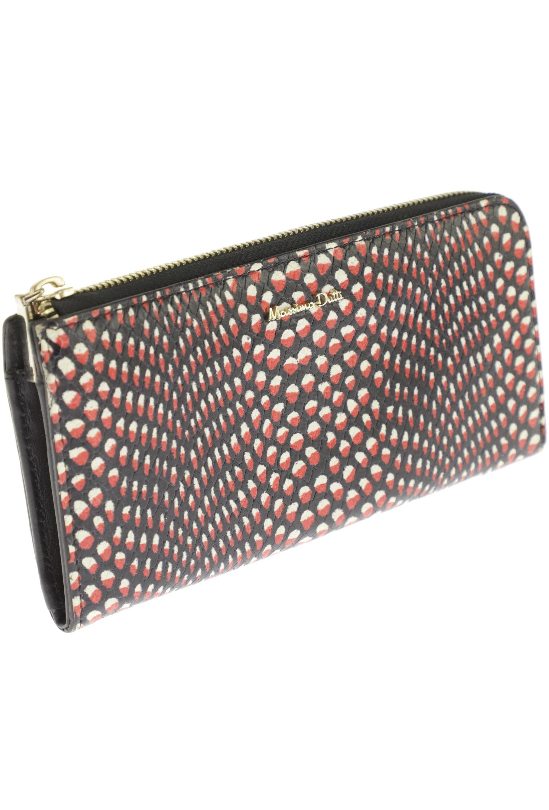 

Massimo Dutti Damen Portemonnaie, schwarz, Gr.