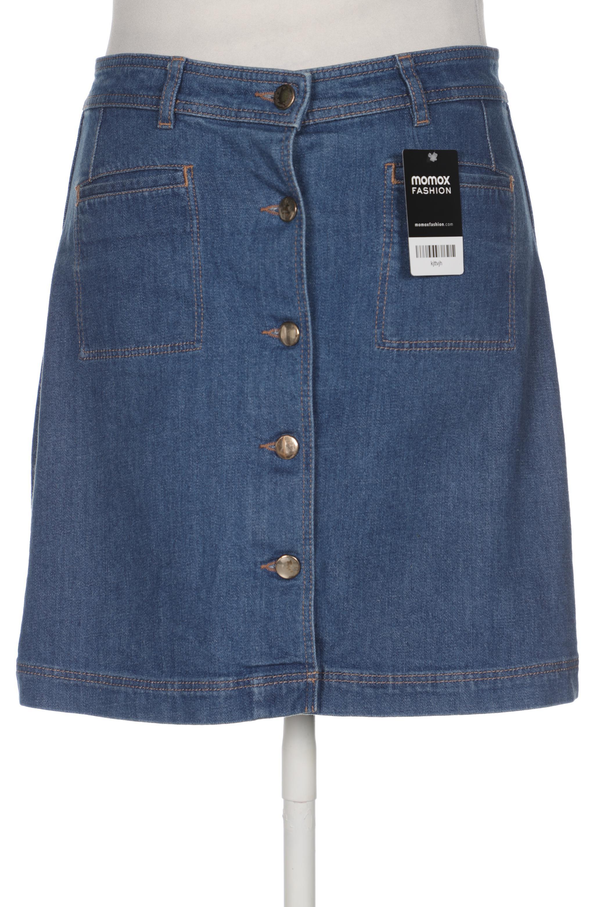 

Massimo Dutti Damen Rock, blau, Gr. 42