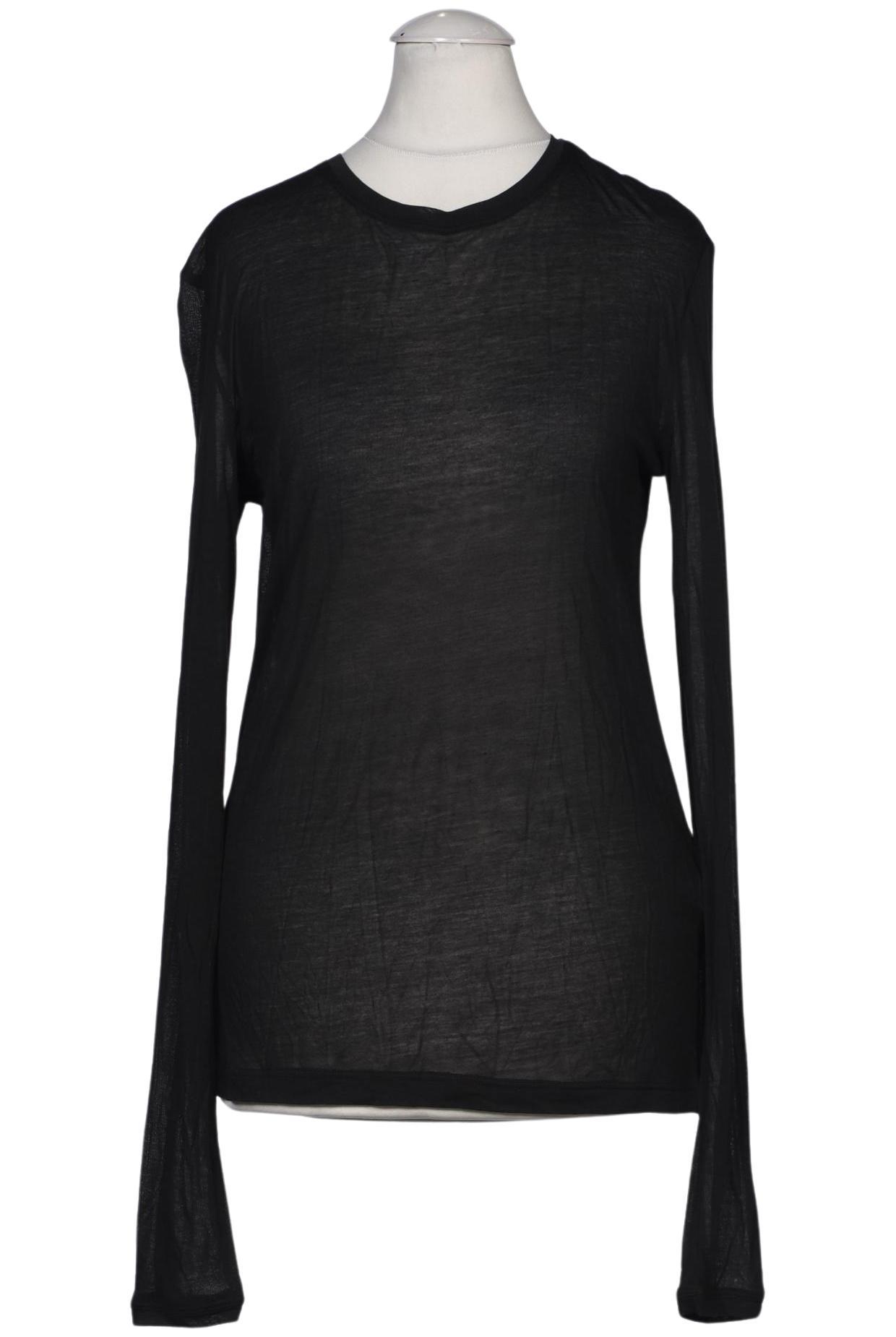 

Massimo Dutti Damen Langarmshirt, schwarz, Gr. 36