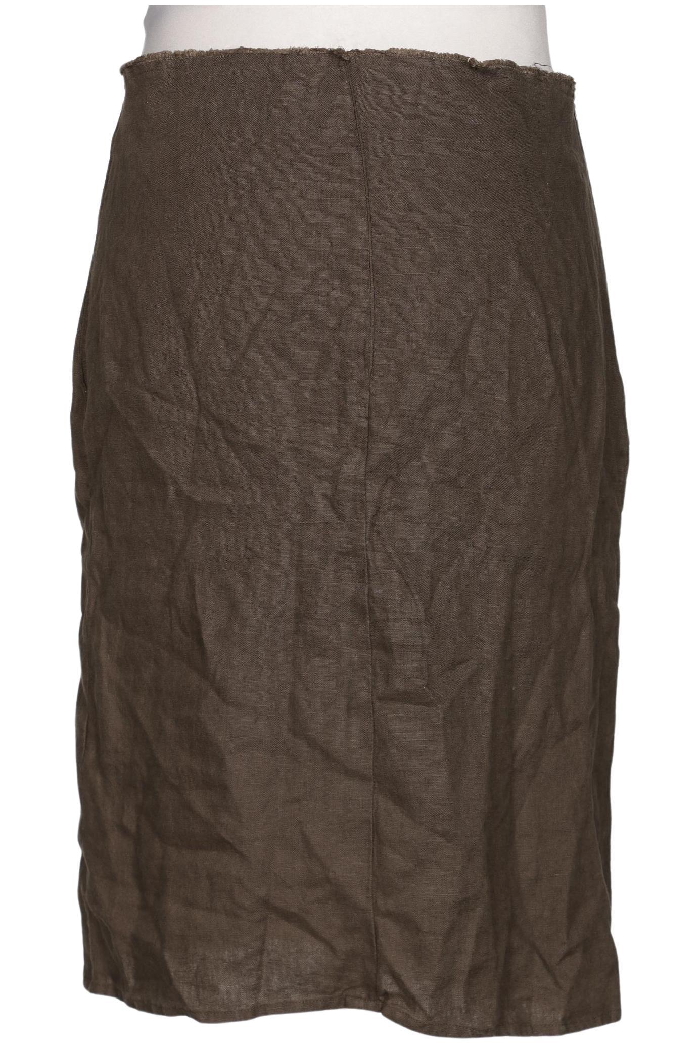 

Massimo Dutti Damen Rock, braun, Gr. 42