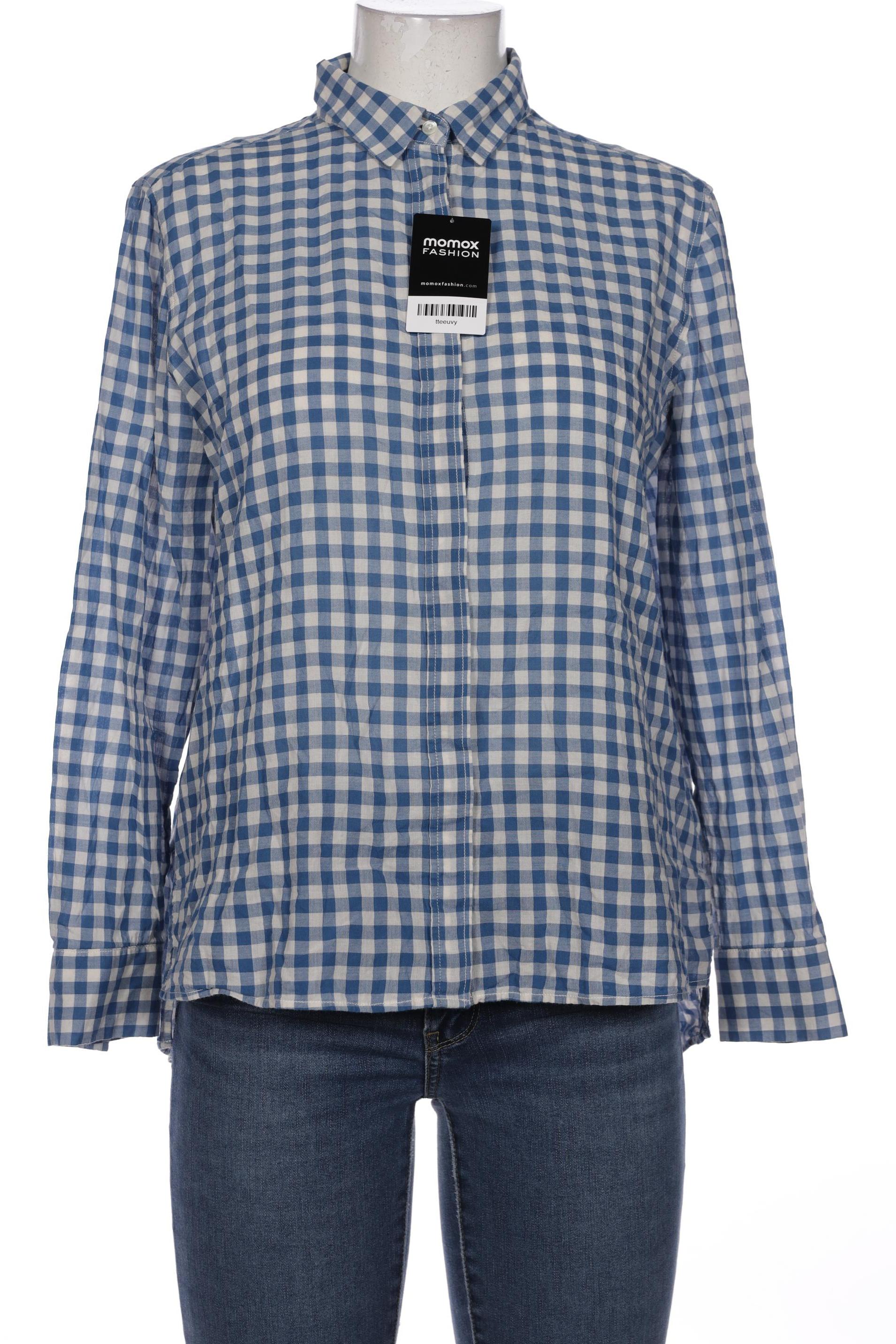 

Massimo Dutti Damen Bluse, blau, Gr. 42