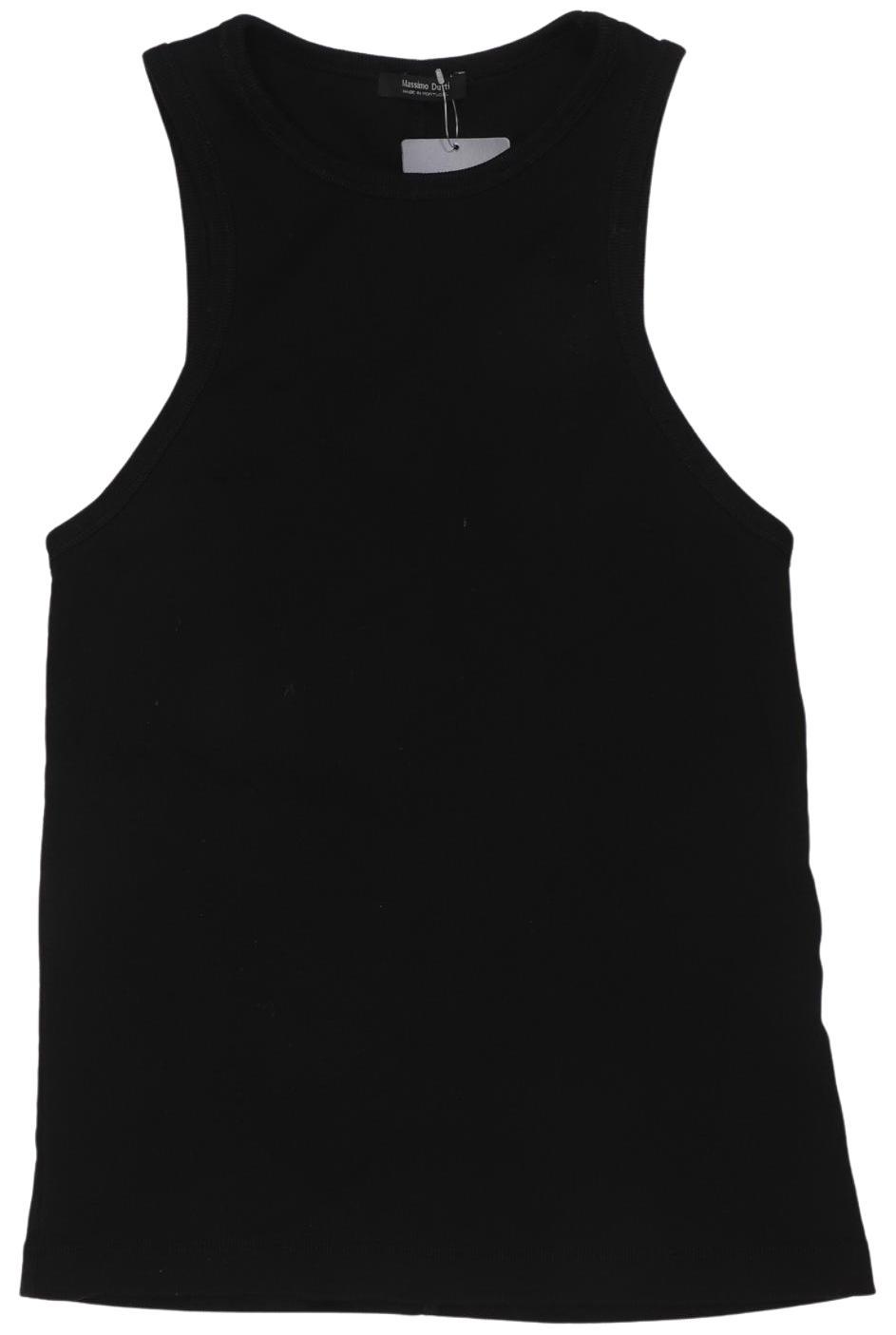 

Massimo Dutti Damen Top, schwarz, Gr. 38