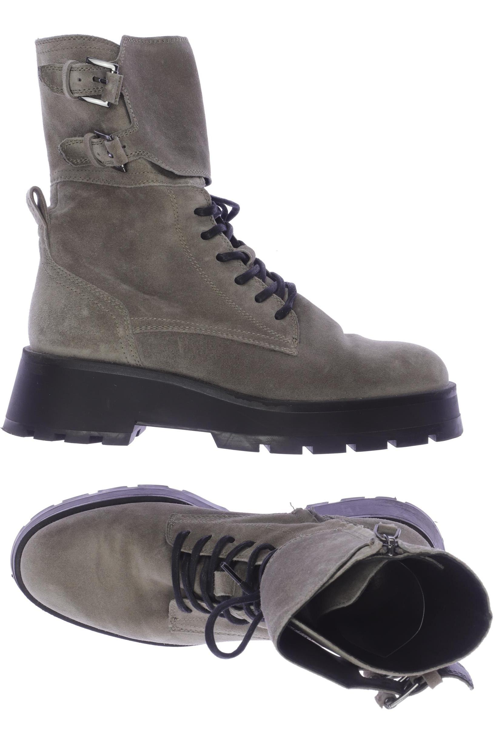 

Massimo Dutti Damen Stiefelette, grau, Gr. 40