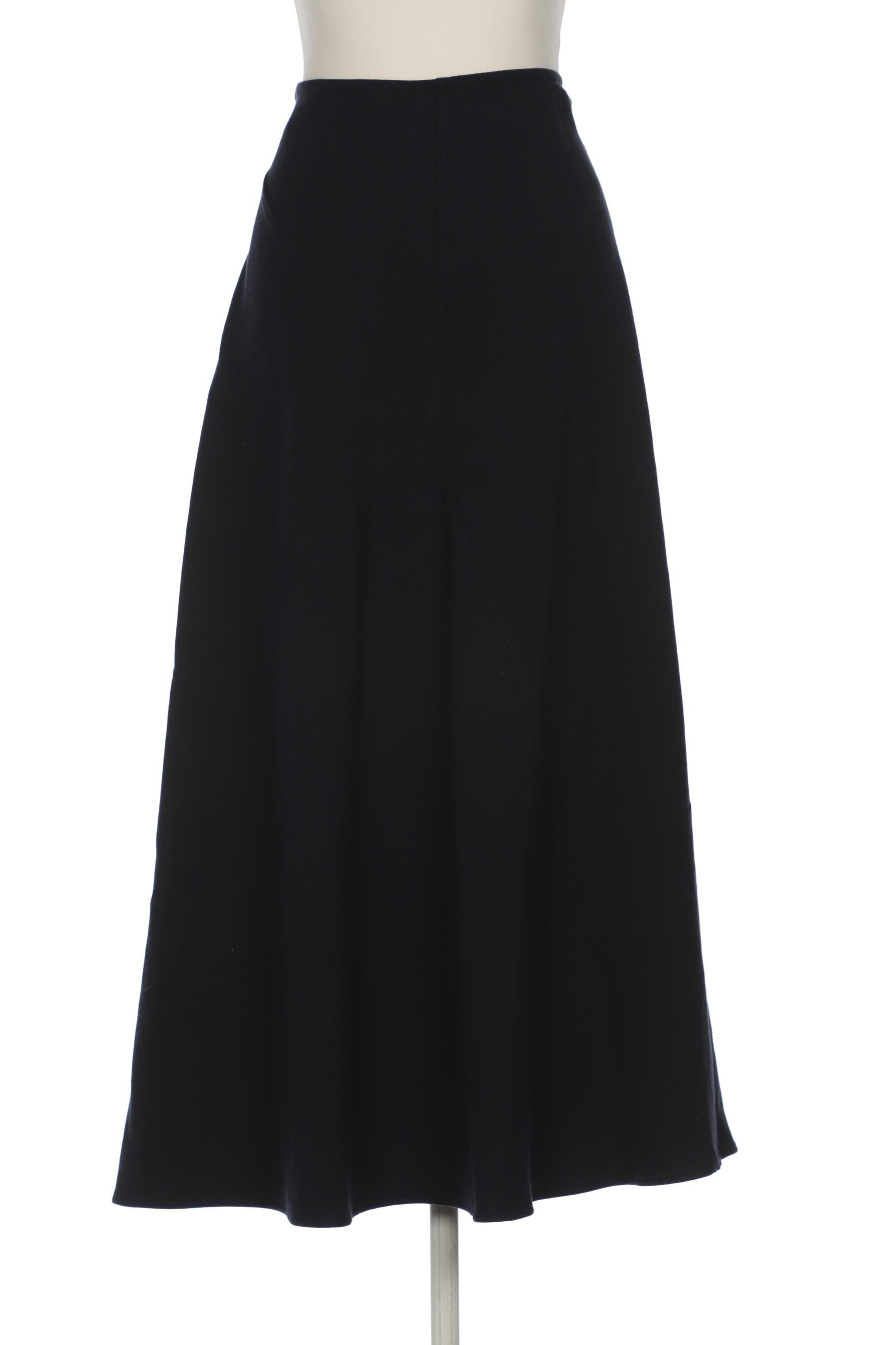 

Massimo Dutti Damen Rock, marineblau, Gr. 36